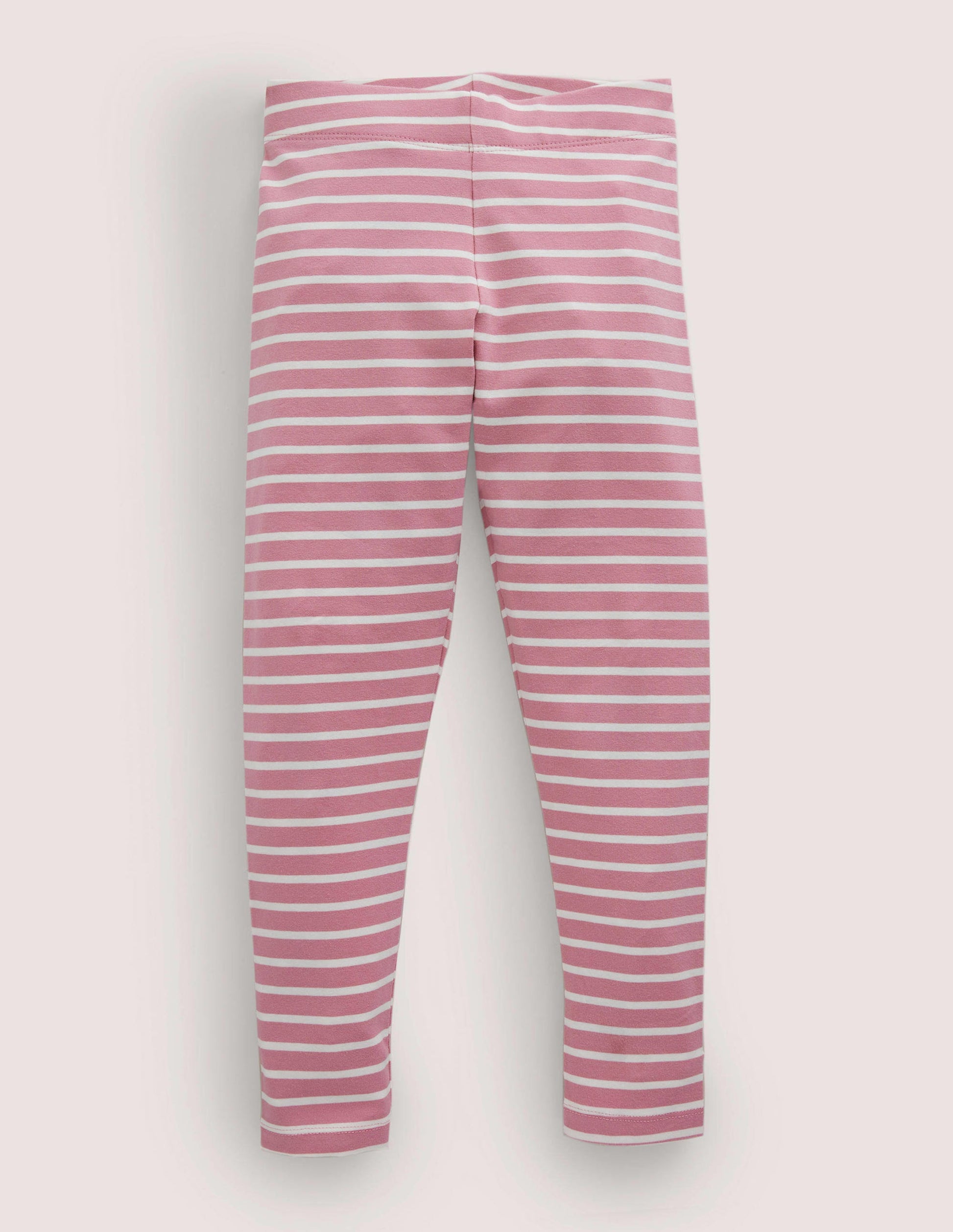 Fun Supersoft Legging-Formica Pink/Ivory Stripe-1