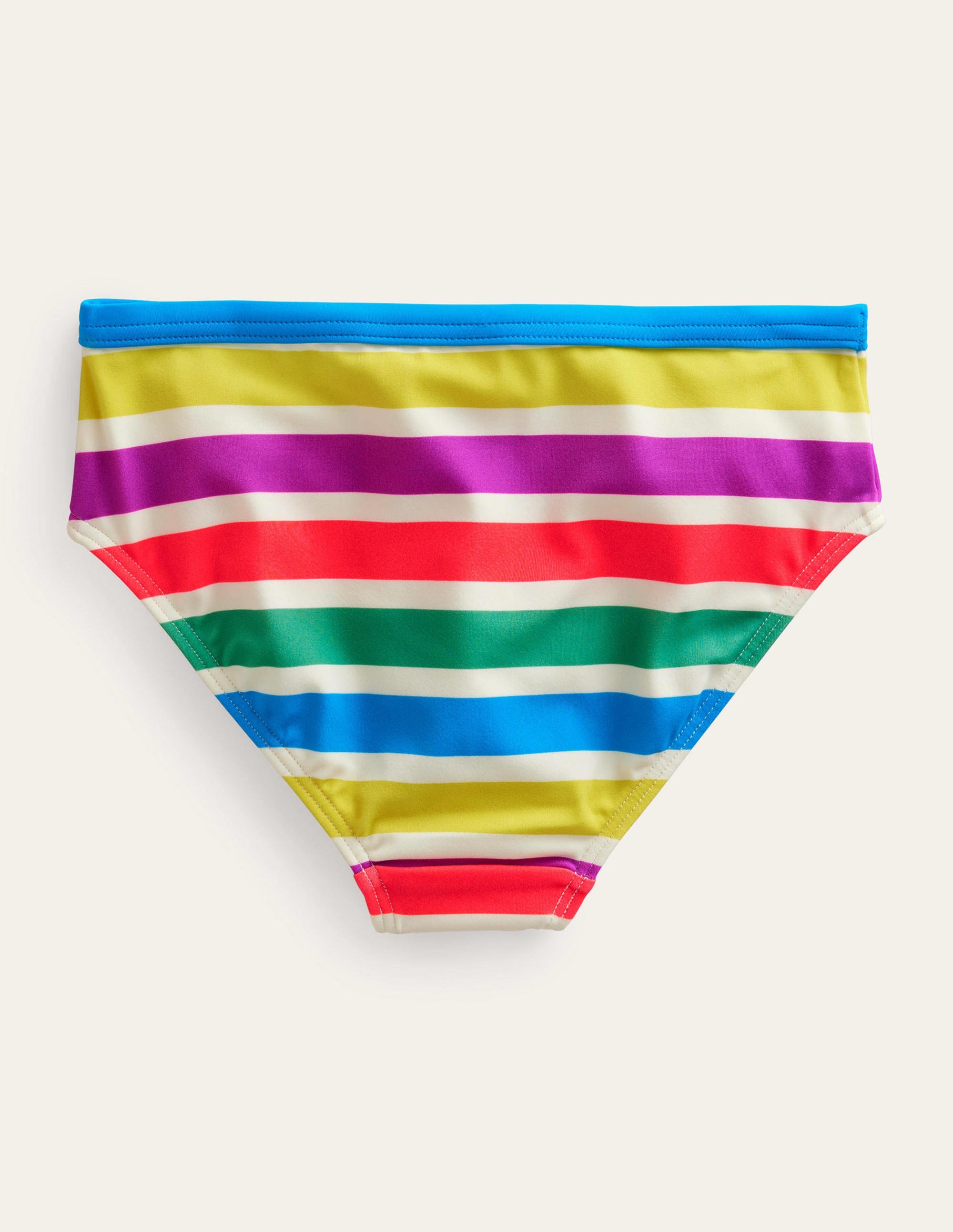 Patterned Bikini Bottoms-Day Tripping Stripe - Image 2