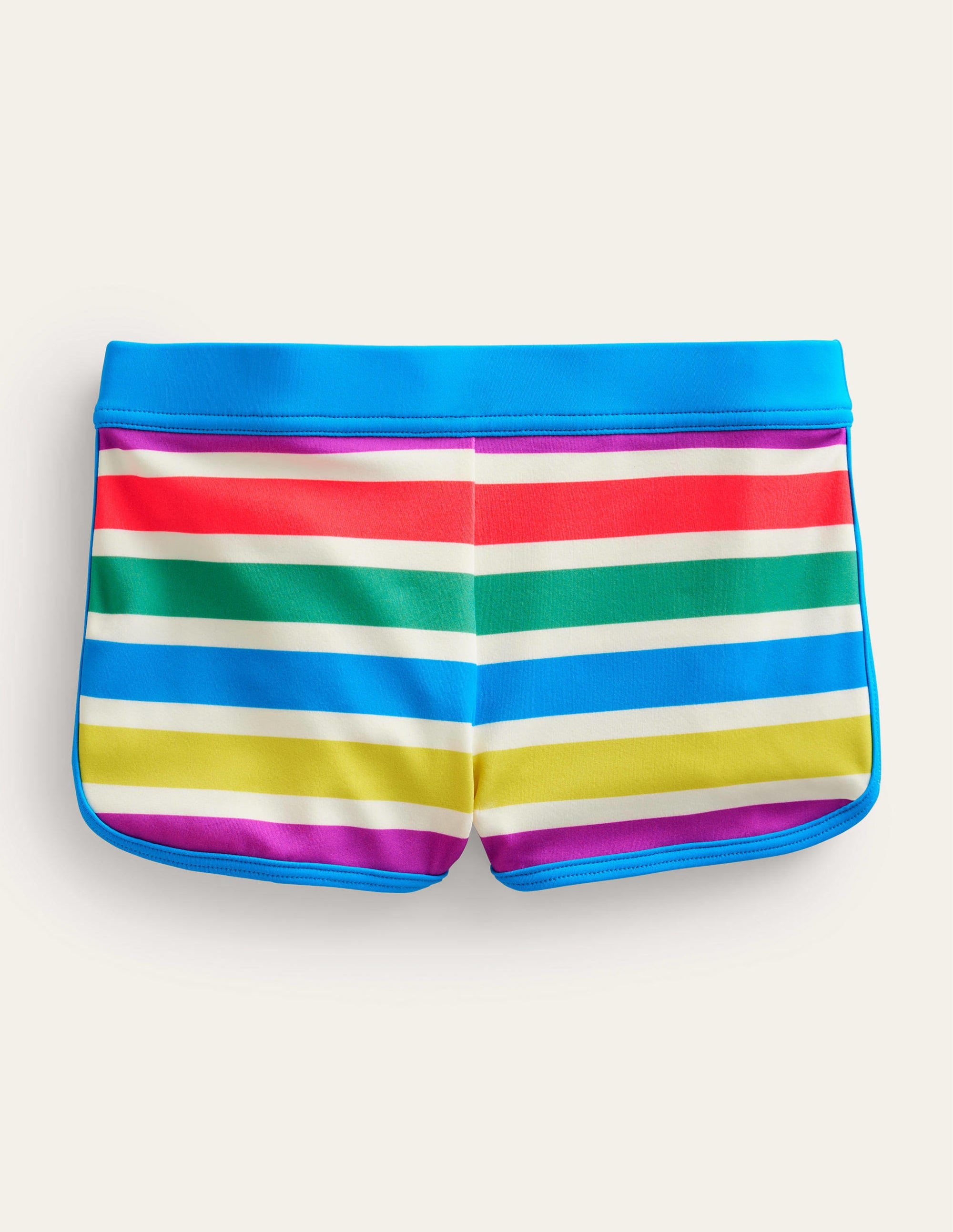 Patterned Swim Shorts-Day Tripping Stripe - Image 1
