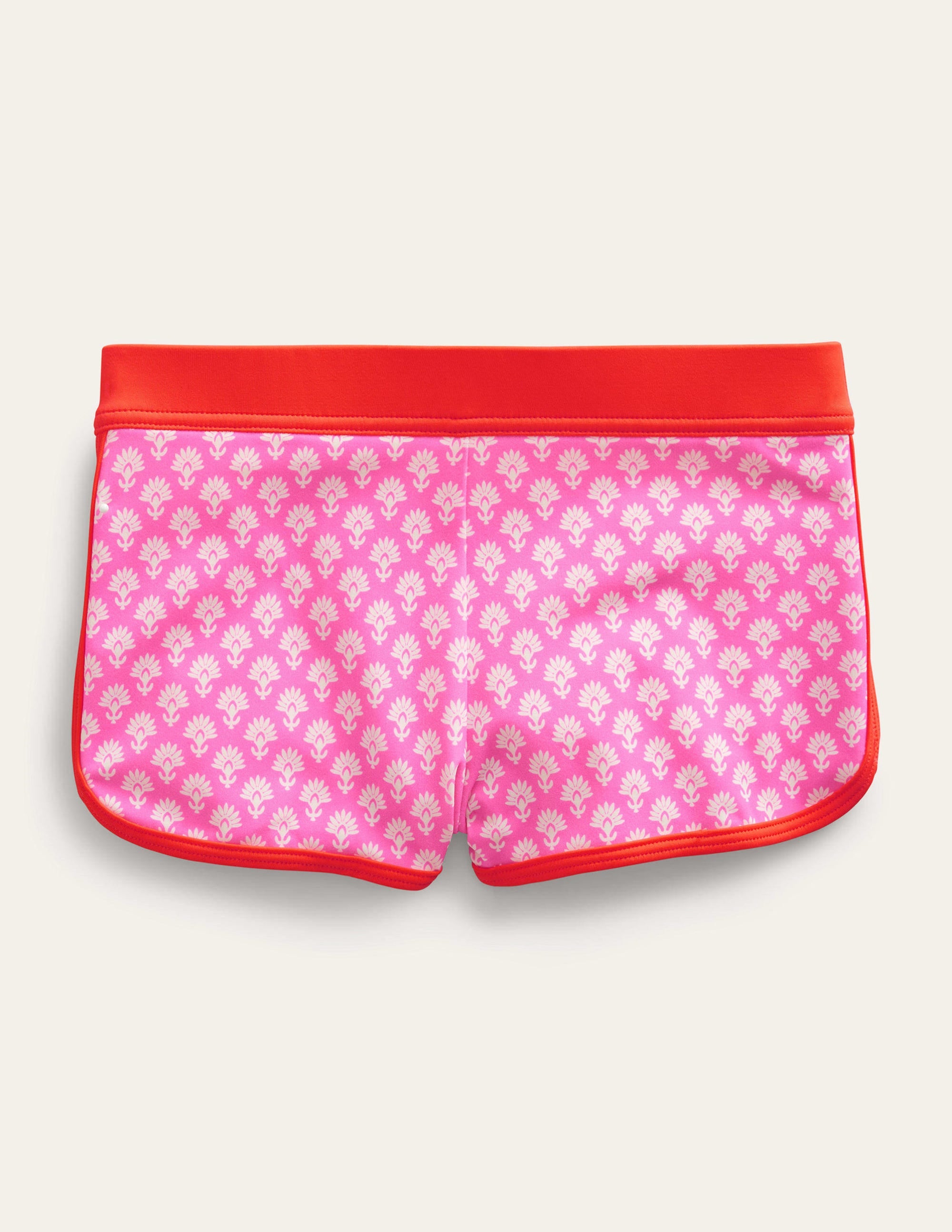Patterned Swim Shorts-Firework Woodblock - Image 1
