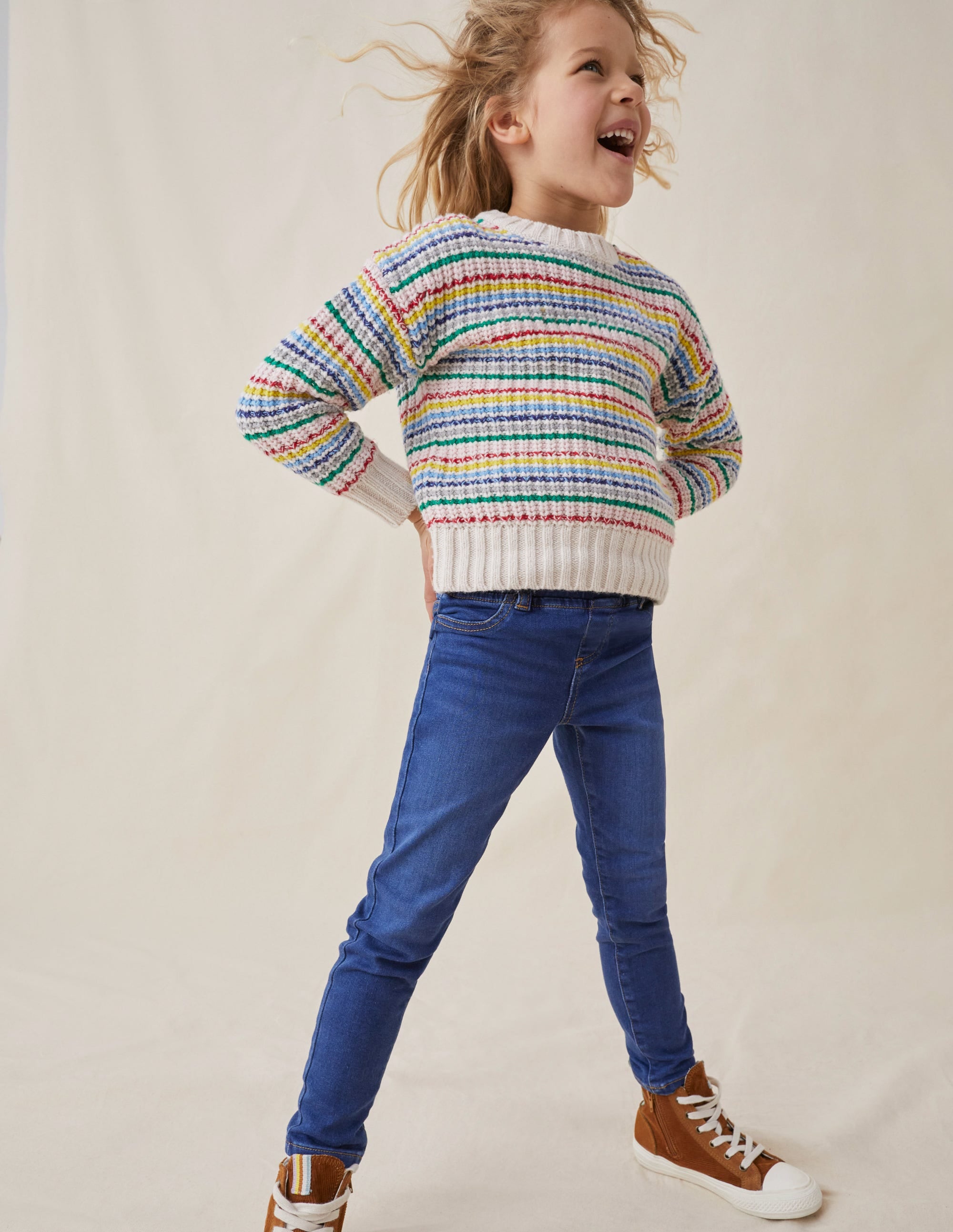 Adventure-Flex Denim Leggings-Mid Vintage - Image 4