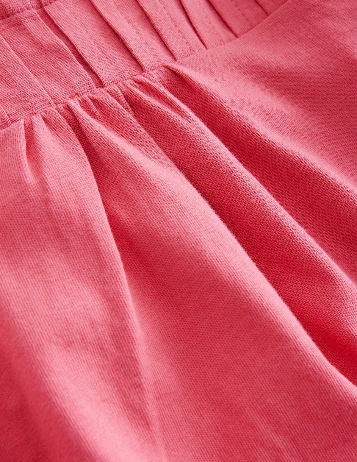 Scallop Detail Long Sleeve Top-Blush Pink-3