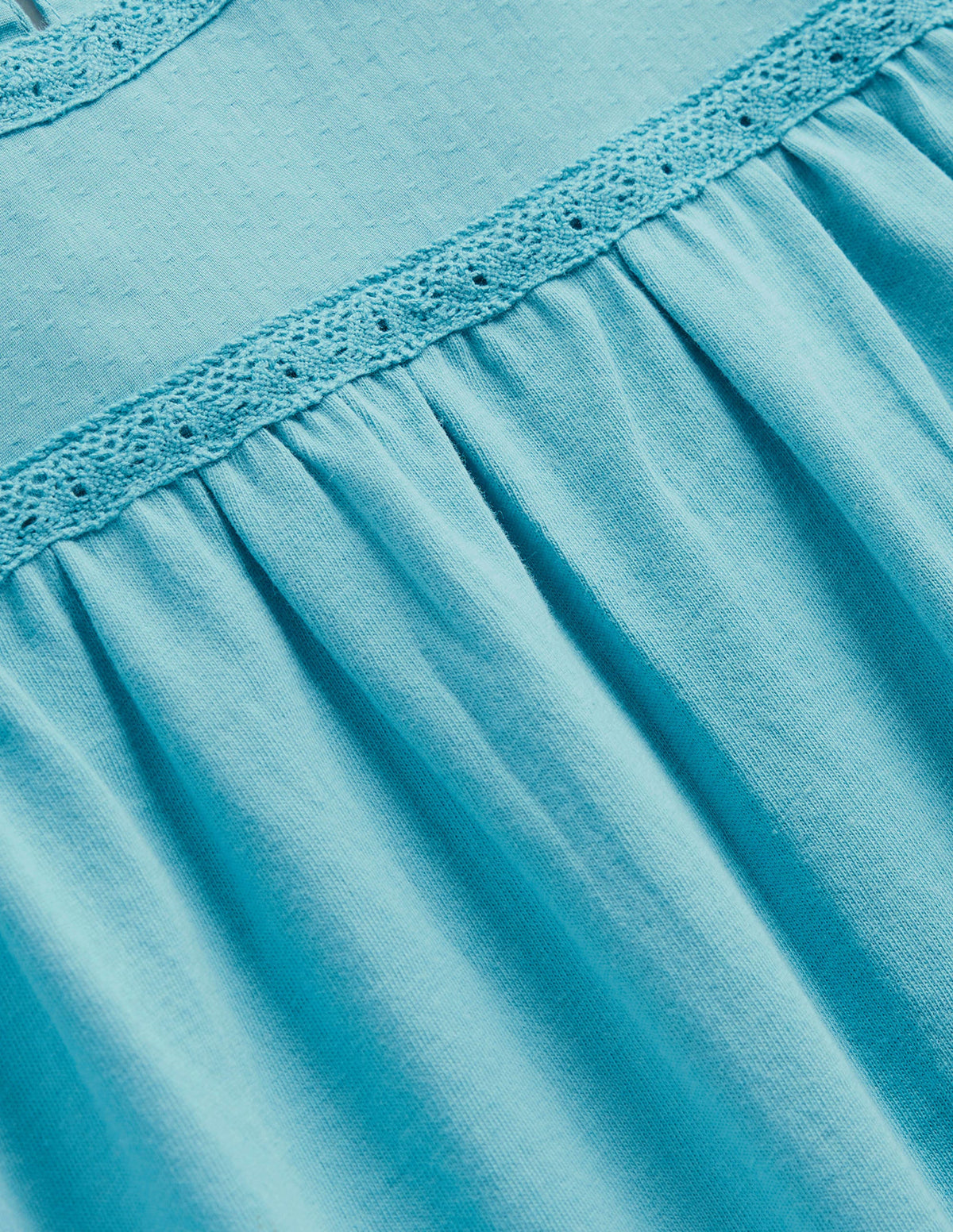 Flutter Sleeve Jersey Dress-Delphinium Blue-3
