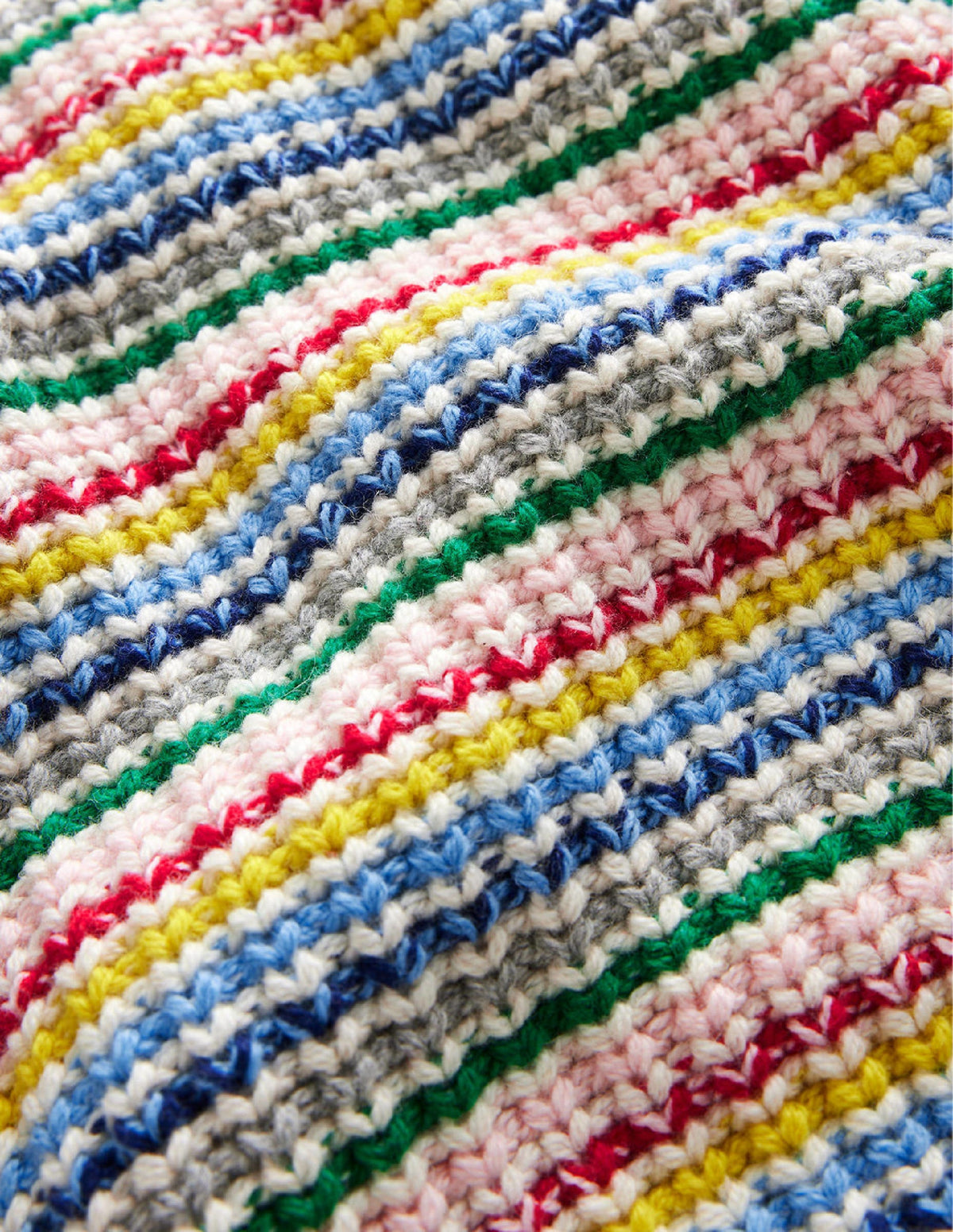 Chunky Striped Sweater-Ivory Multi Stripe - Image 3