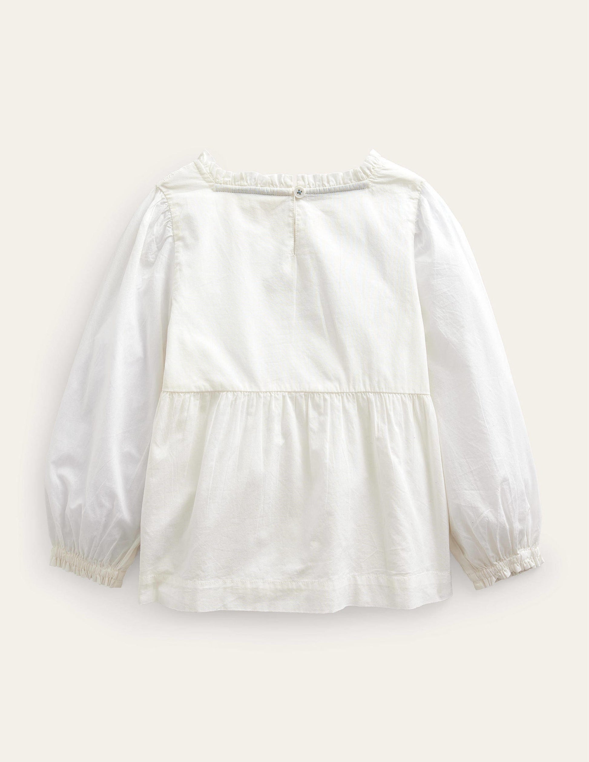 Pretty Lace Blouse-Ivory-2
