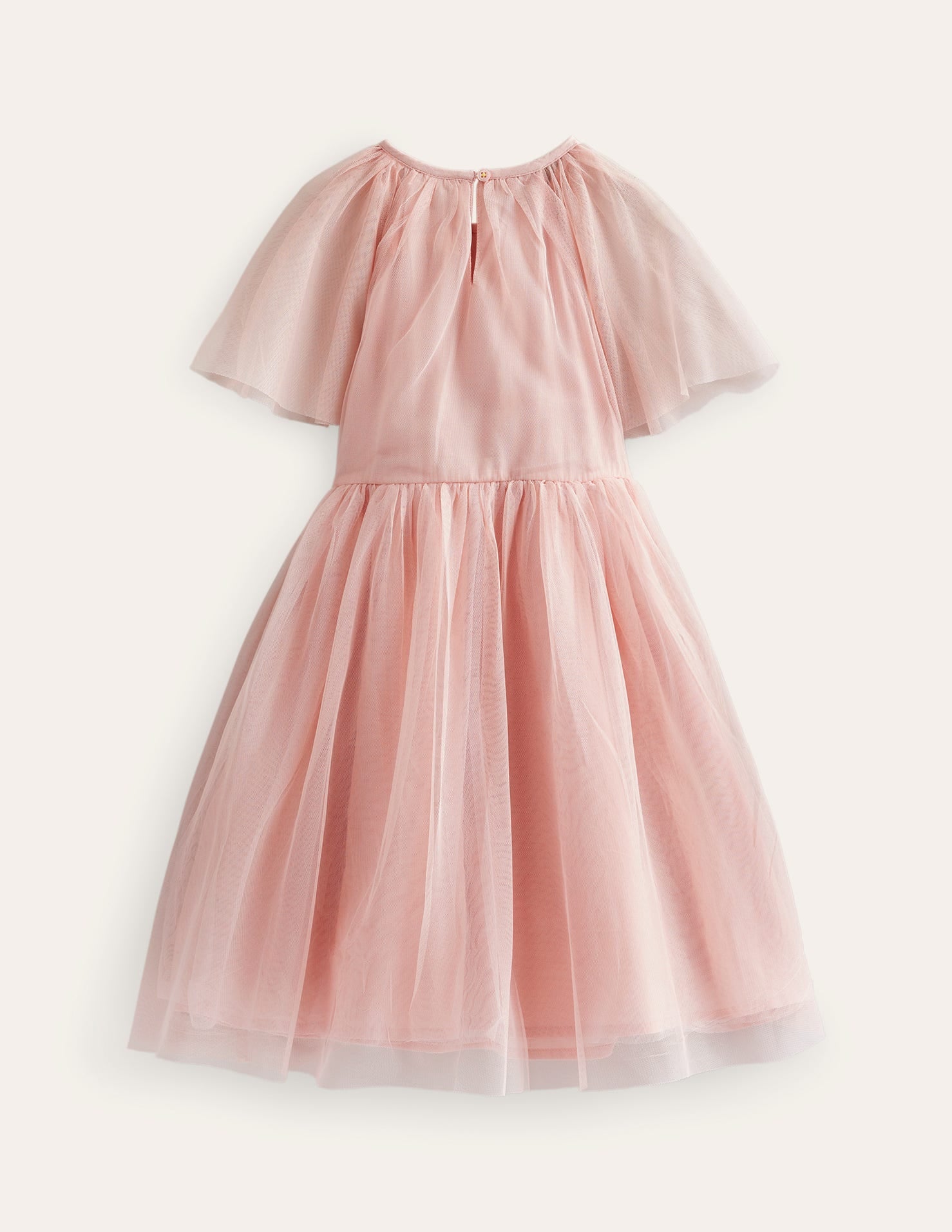Tulle Appliqué Dress-Provence Dusty Pink - Image 2