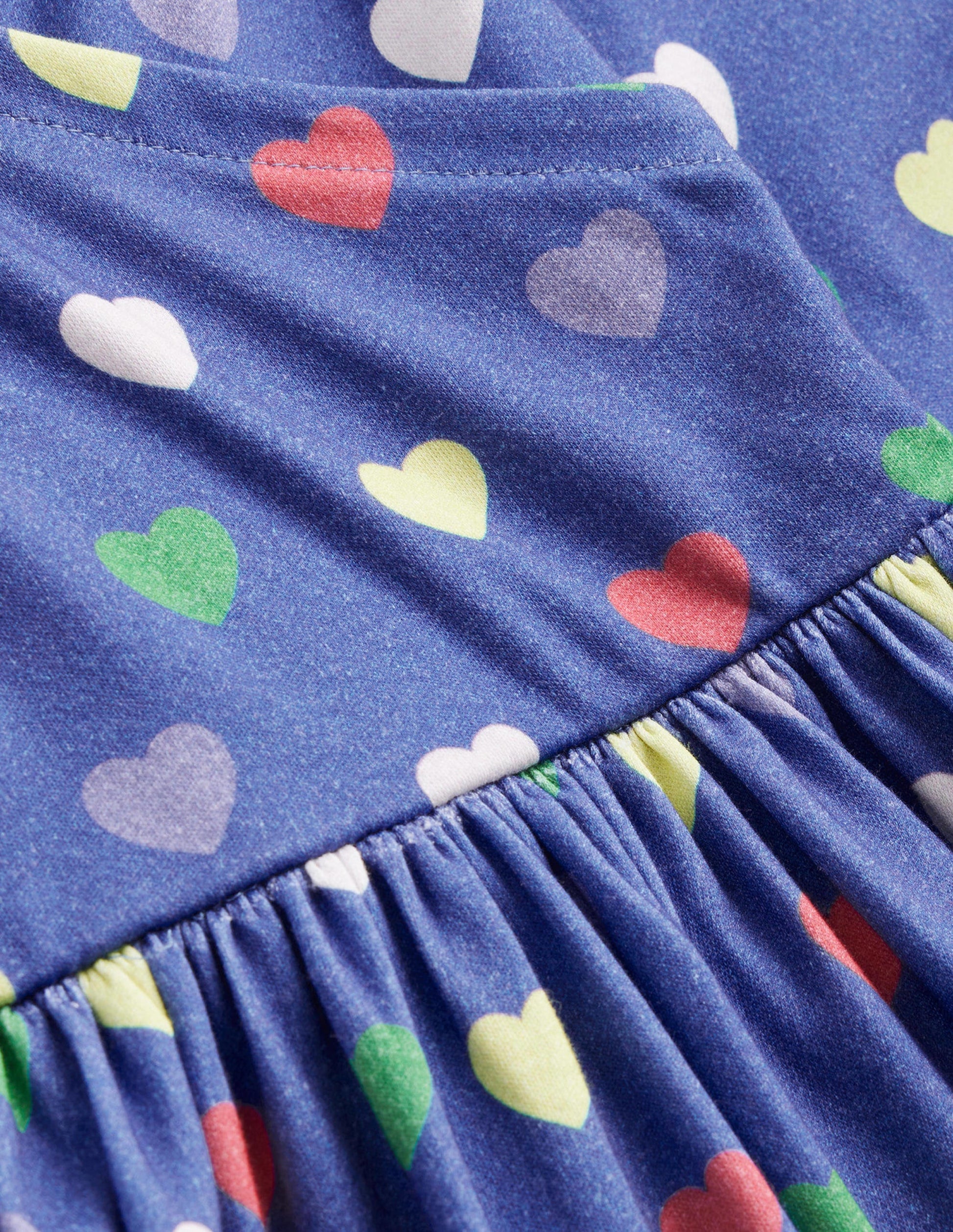 Twirly Ballerina Dress-College Navy Hearts-3