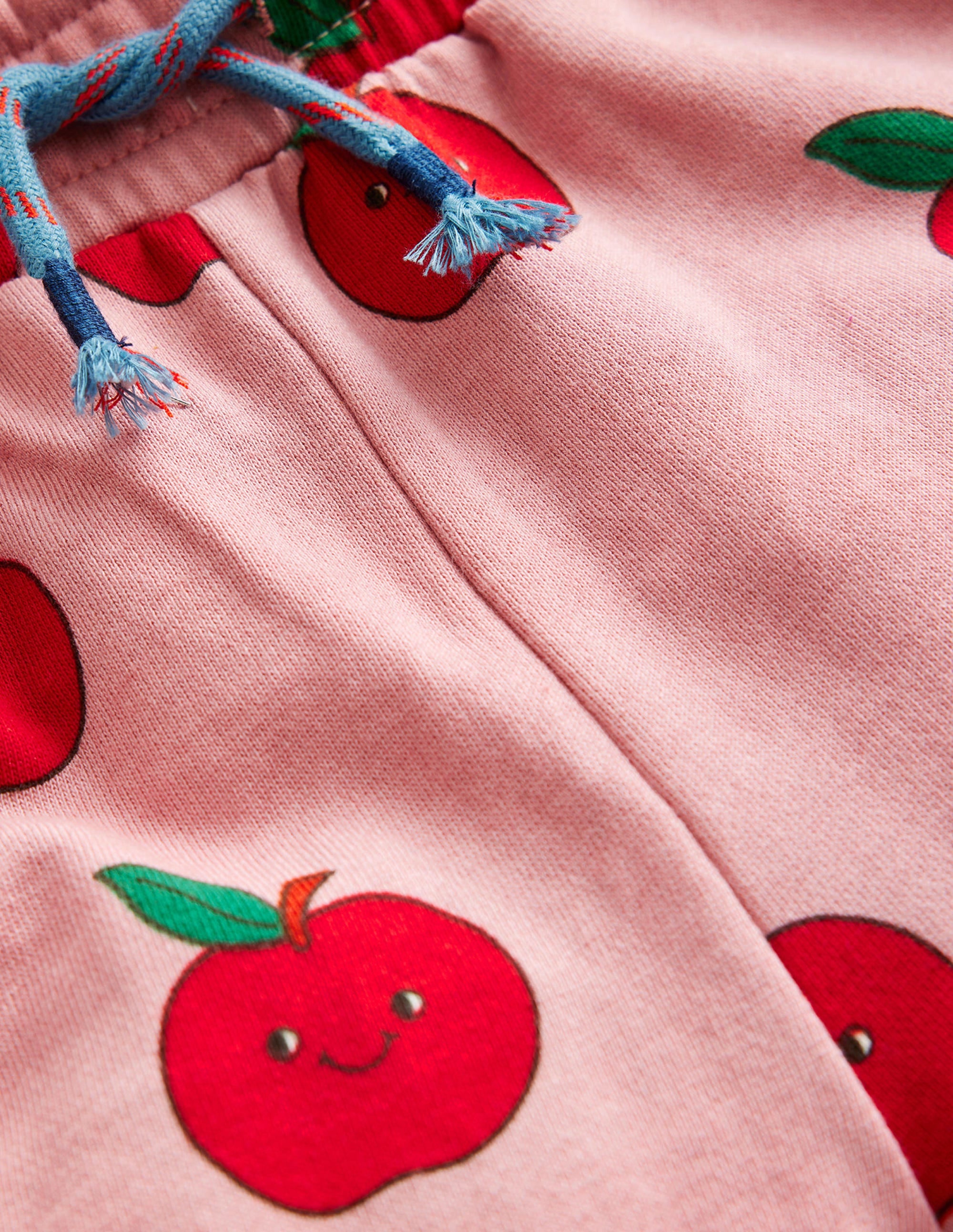Printed Joggers-Almond Pink Apples - Image 3