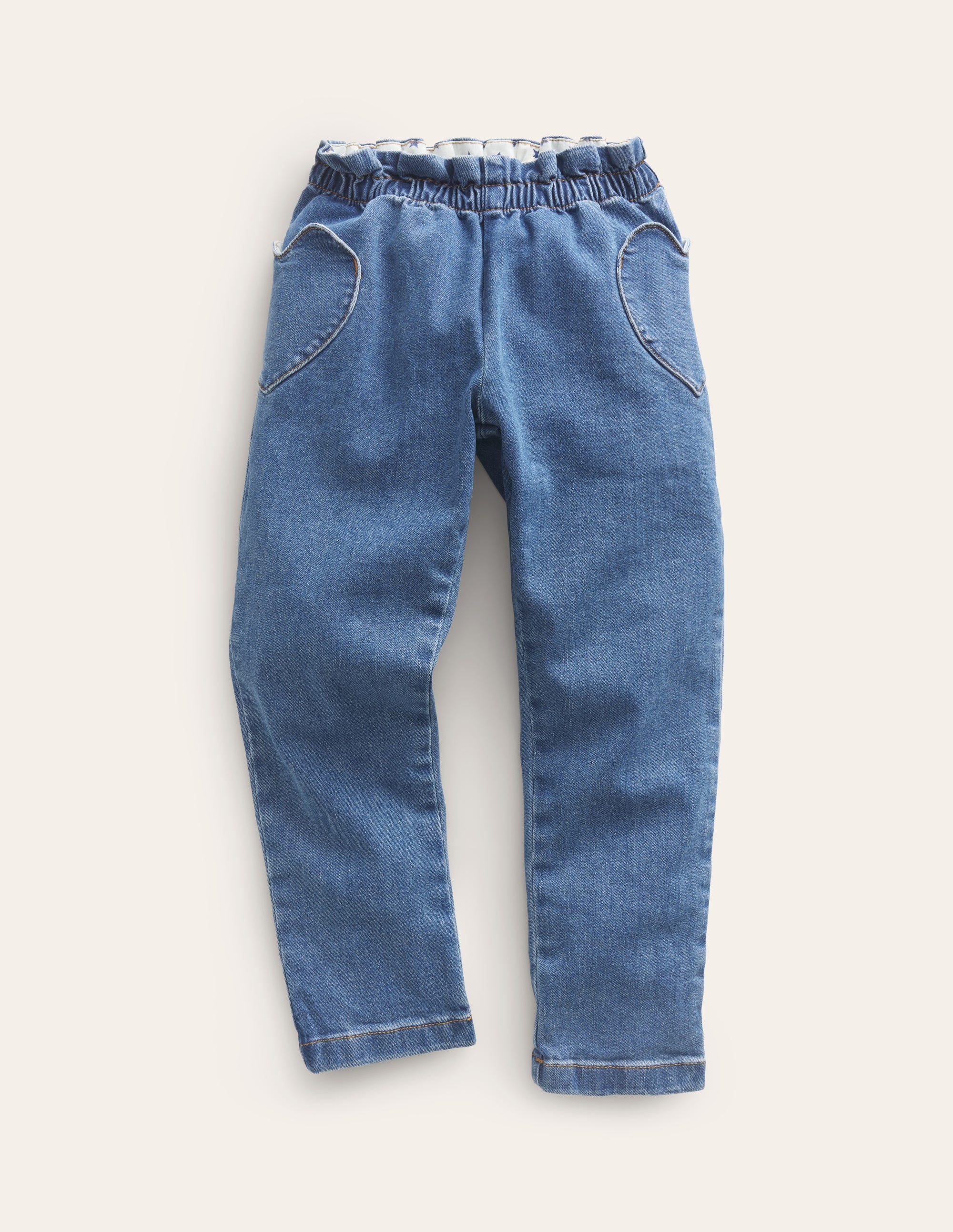 Pull-On Pants-Mid Vintage Denim - Image 1