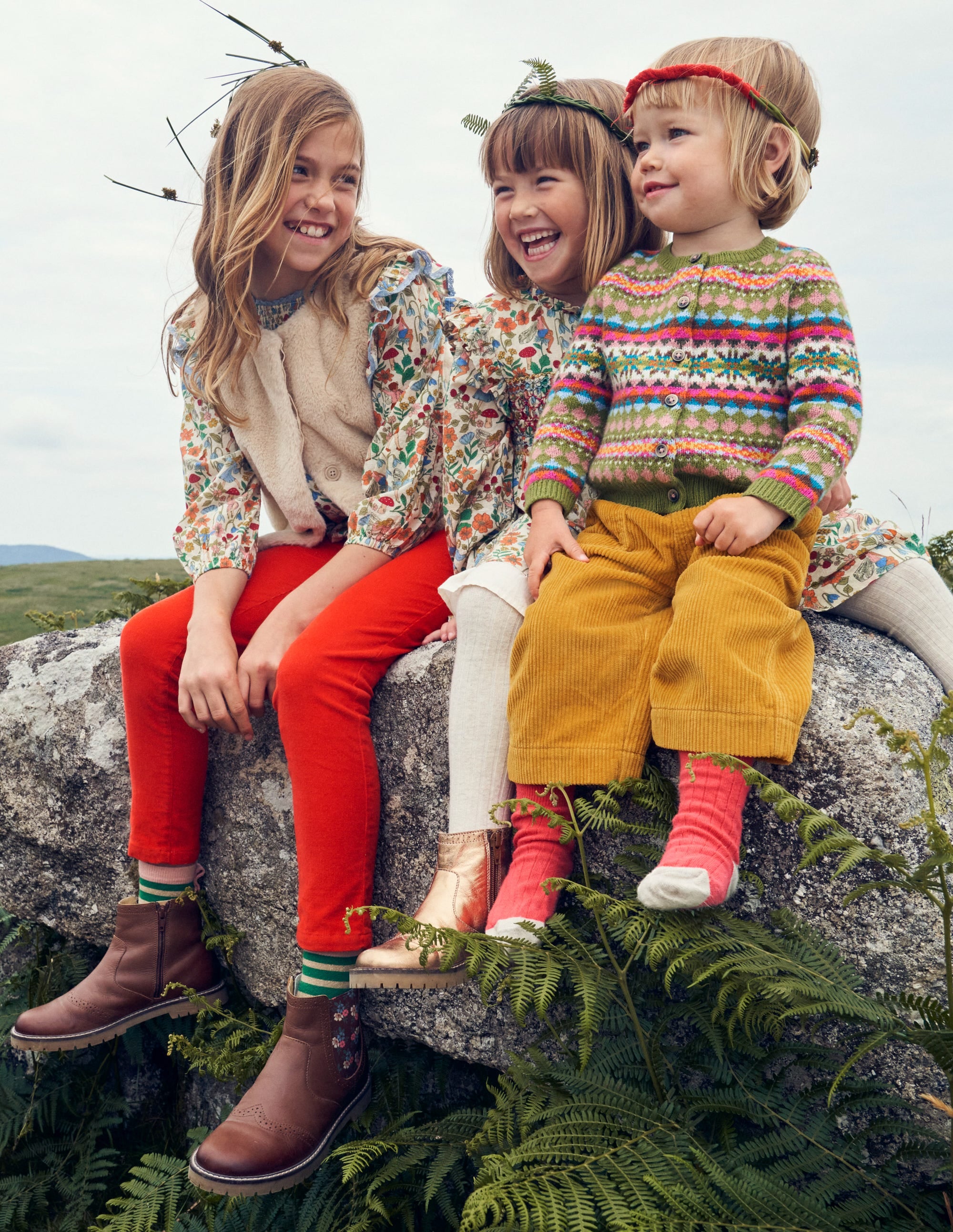 Fair Isle Cardigan-Multi Fair isle - Image 4