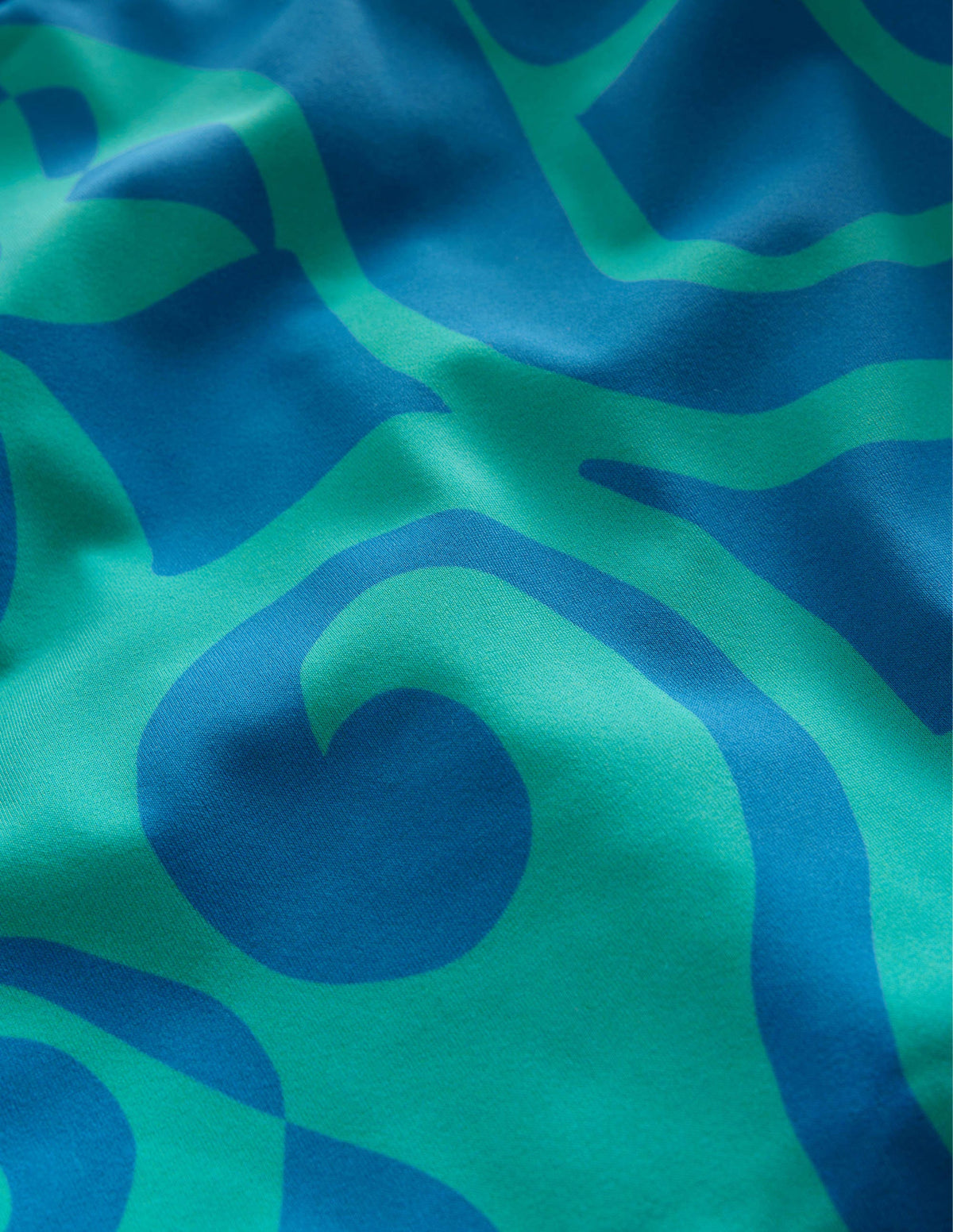 Patterned Rash Guard-Tropical Green Summer Stencil-3