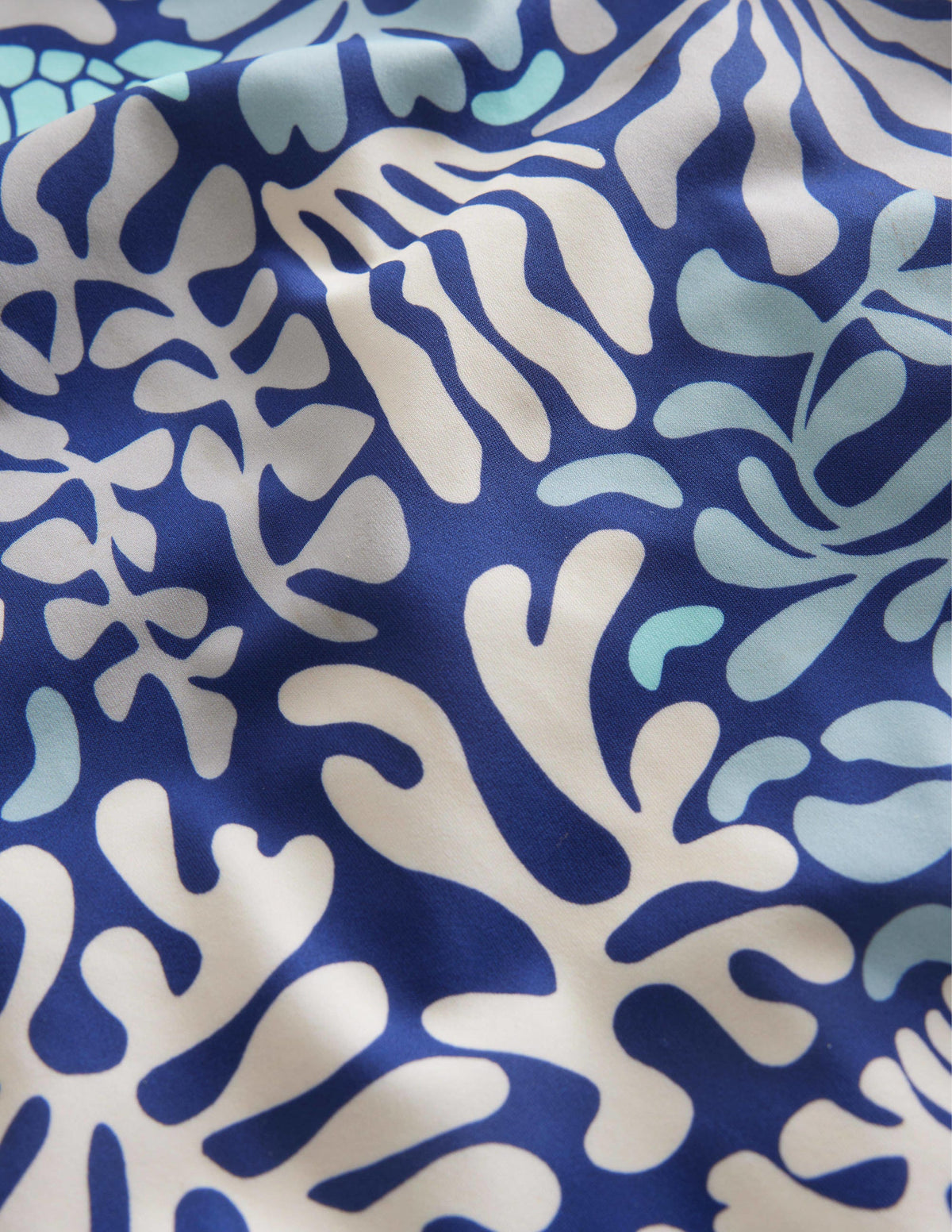 Cross-back Printed Swimsuit-Starboard Coral Reef - Image 3