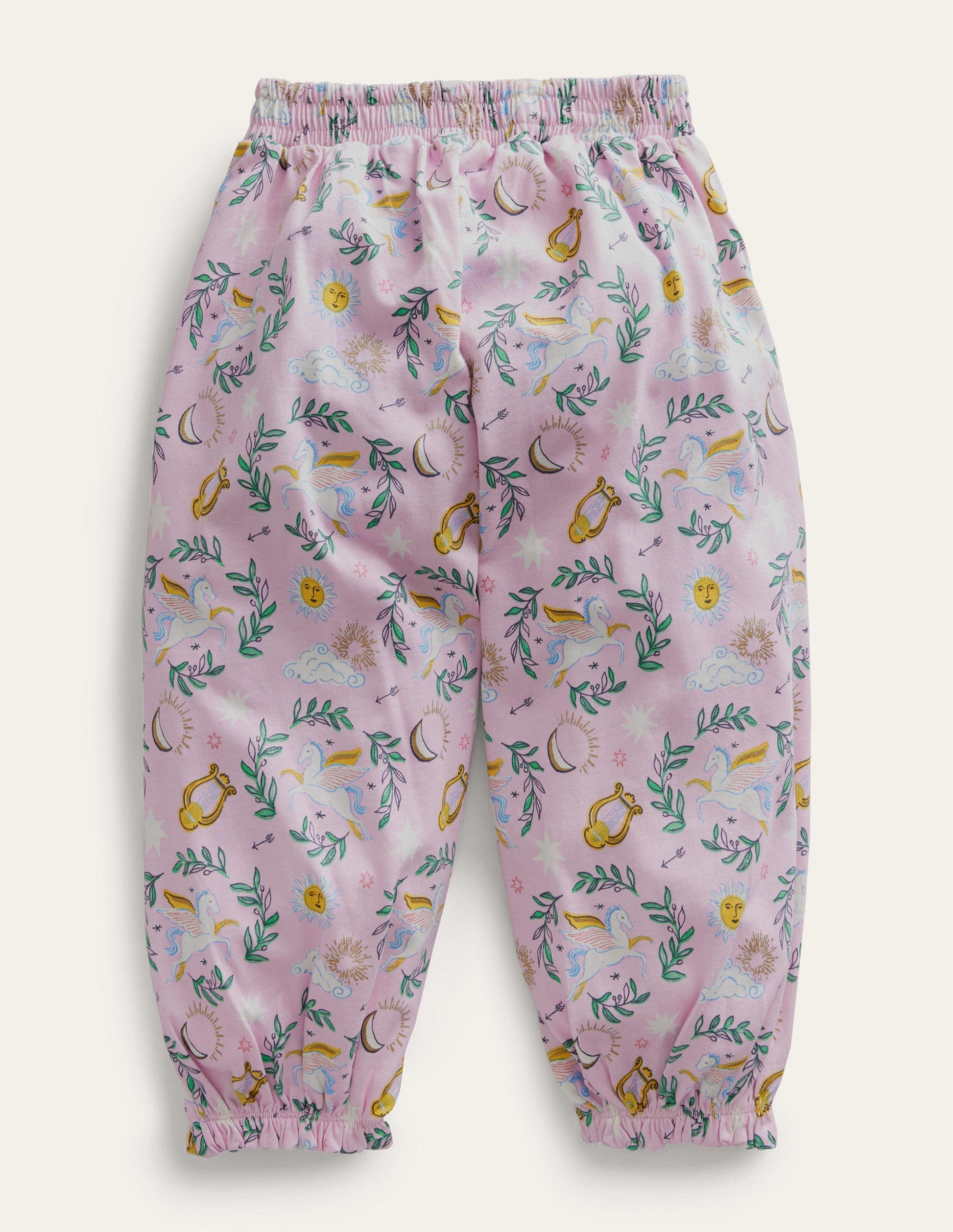 Jersey Harem Pants-Winsome Orchid Pink Toile-2