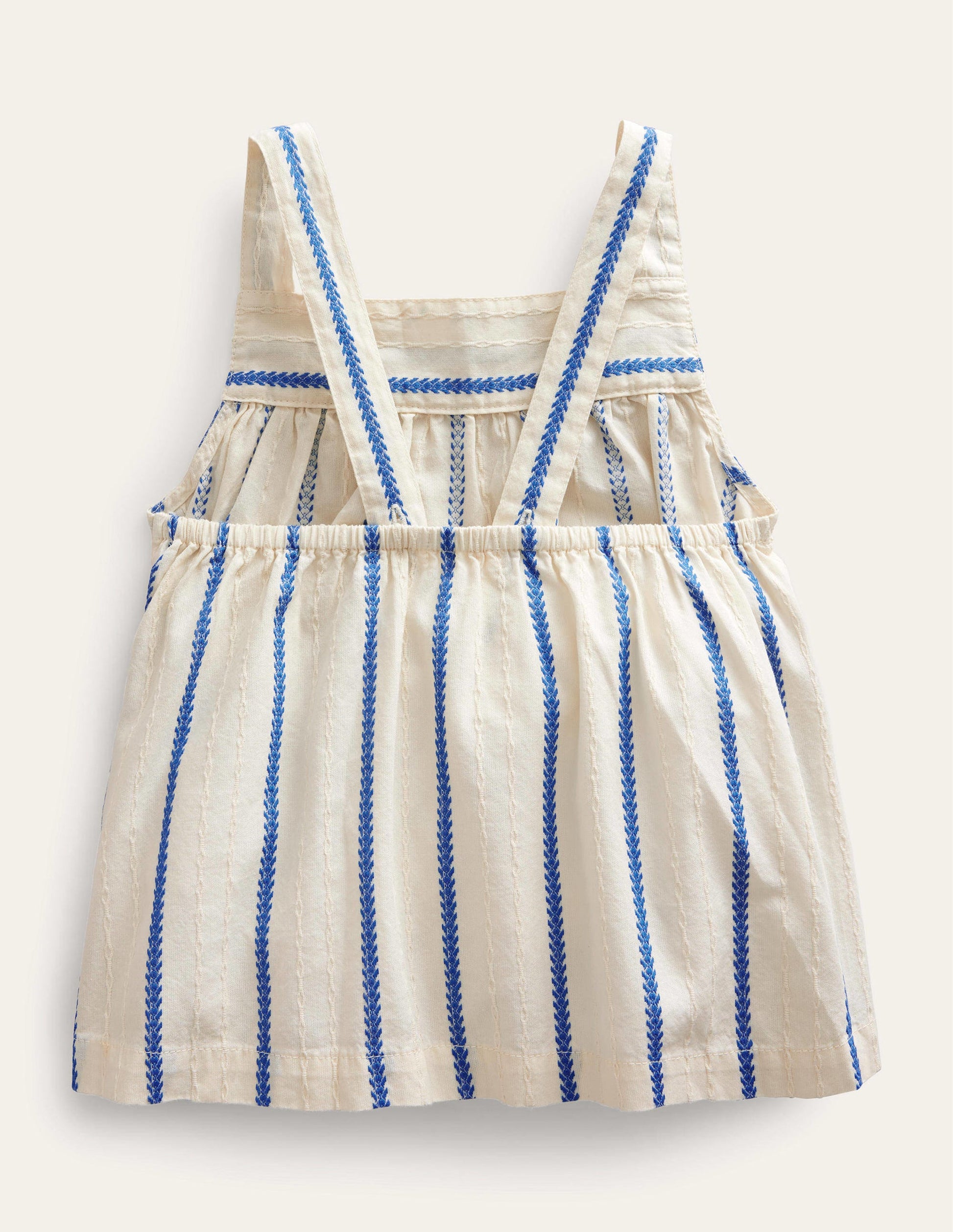 Textured Woven Top-Ivory-2