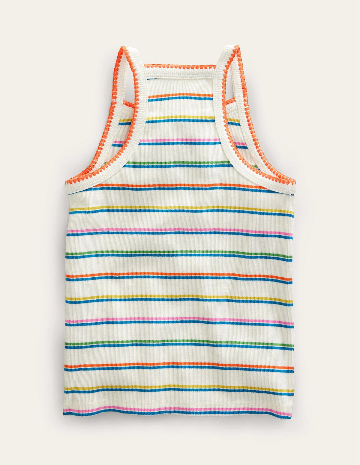 Cut Away Tank-Bright Petal Pink/Island Blue-2