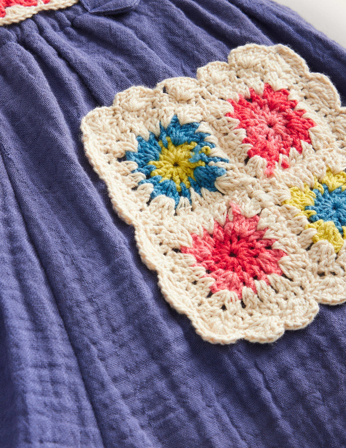 Crinkle Crochet Shorts-Soft Starboard-3