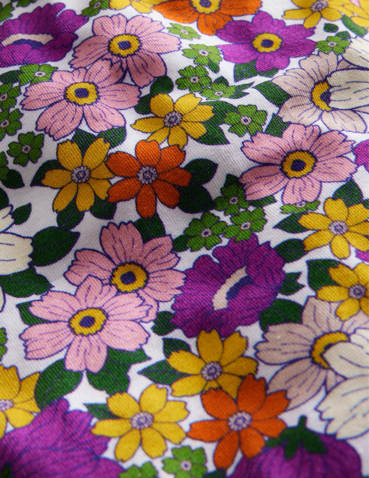 Biker Shorts-Radiant Orchid Purple Floral - Image 3