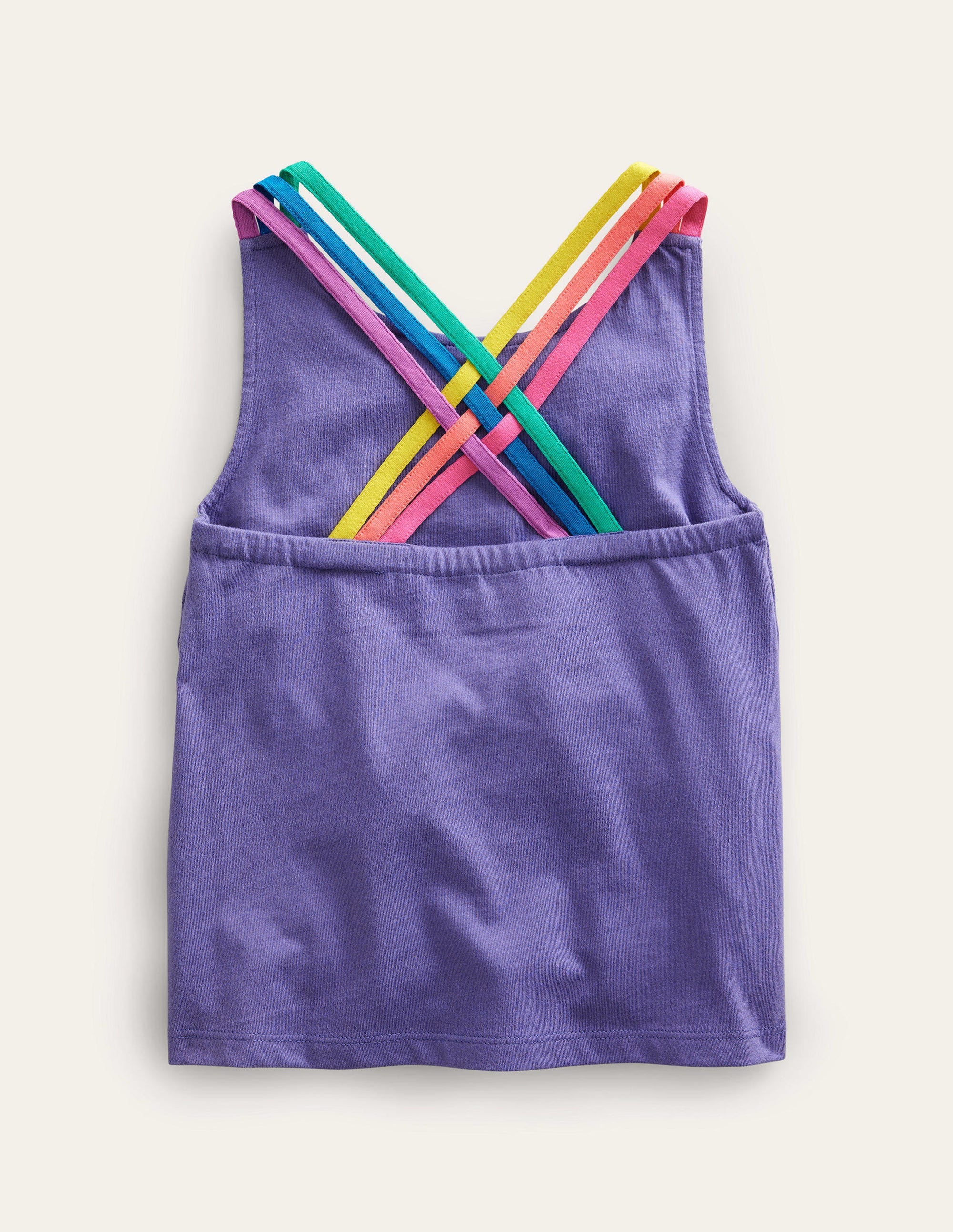 Rainbow Cross-Back Tank-Soft Starboard Blue - Image 2