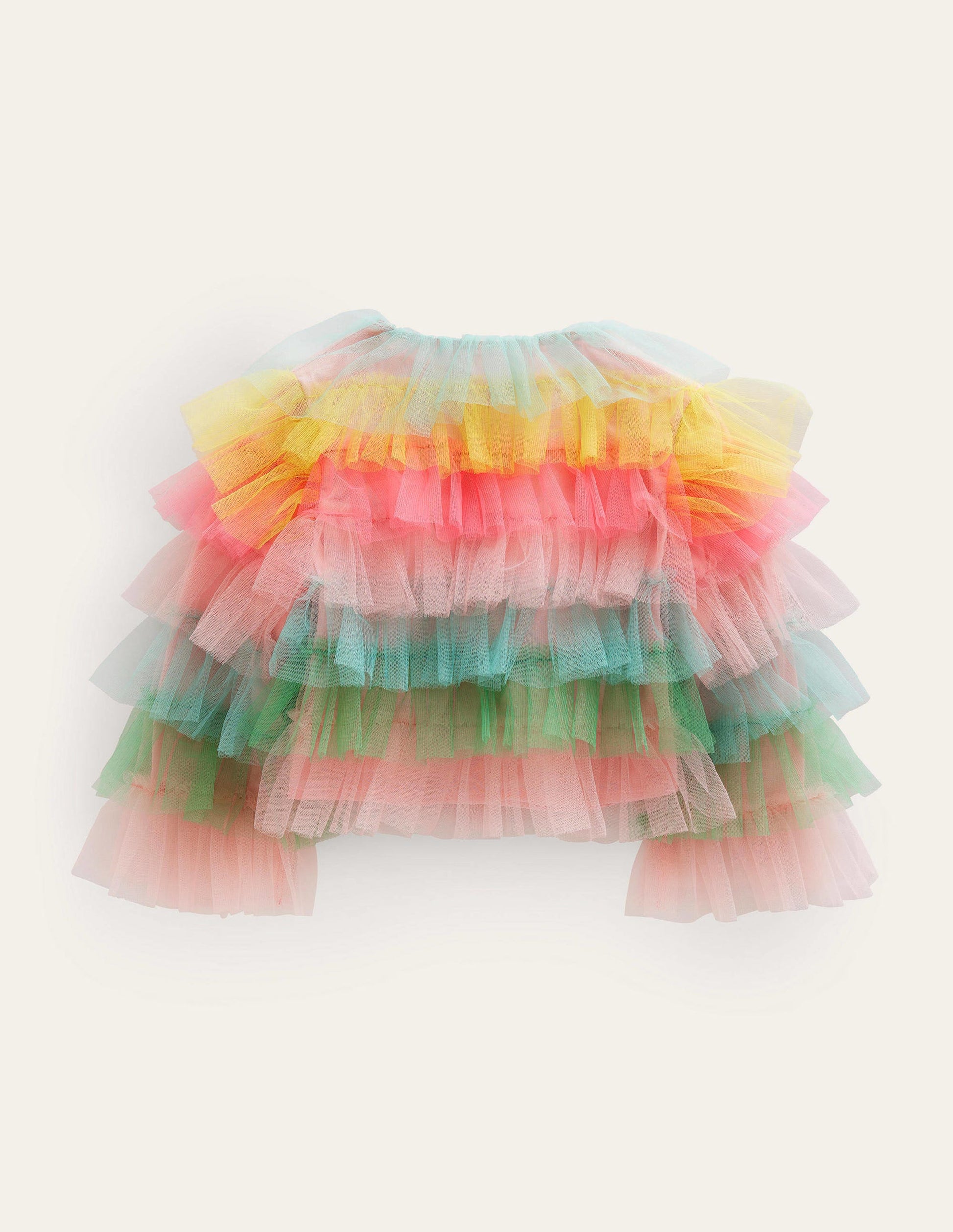 Tulle Jacket-Multi Rainbow-2