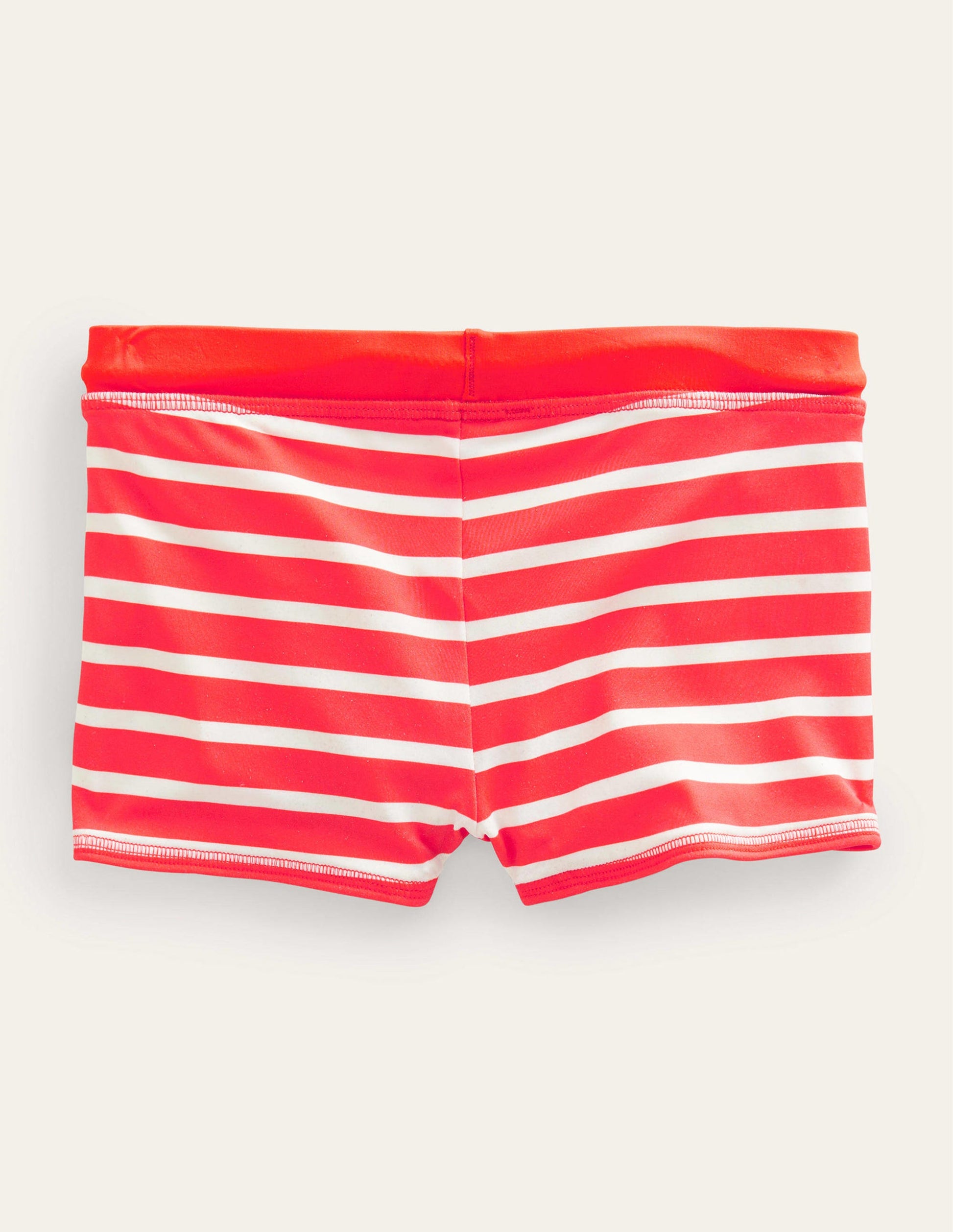 Swim Trunks B1815-Strawberry Tart & Ivory Stripe-2