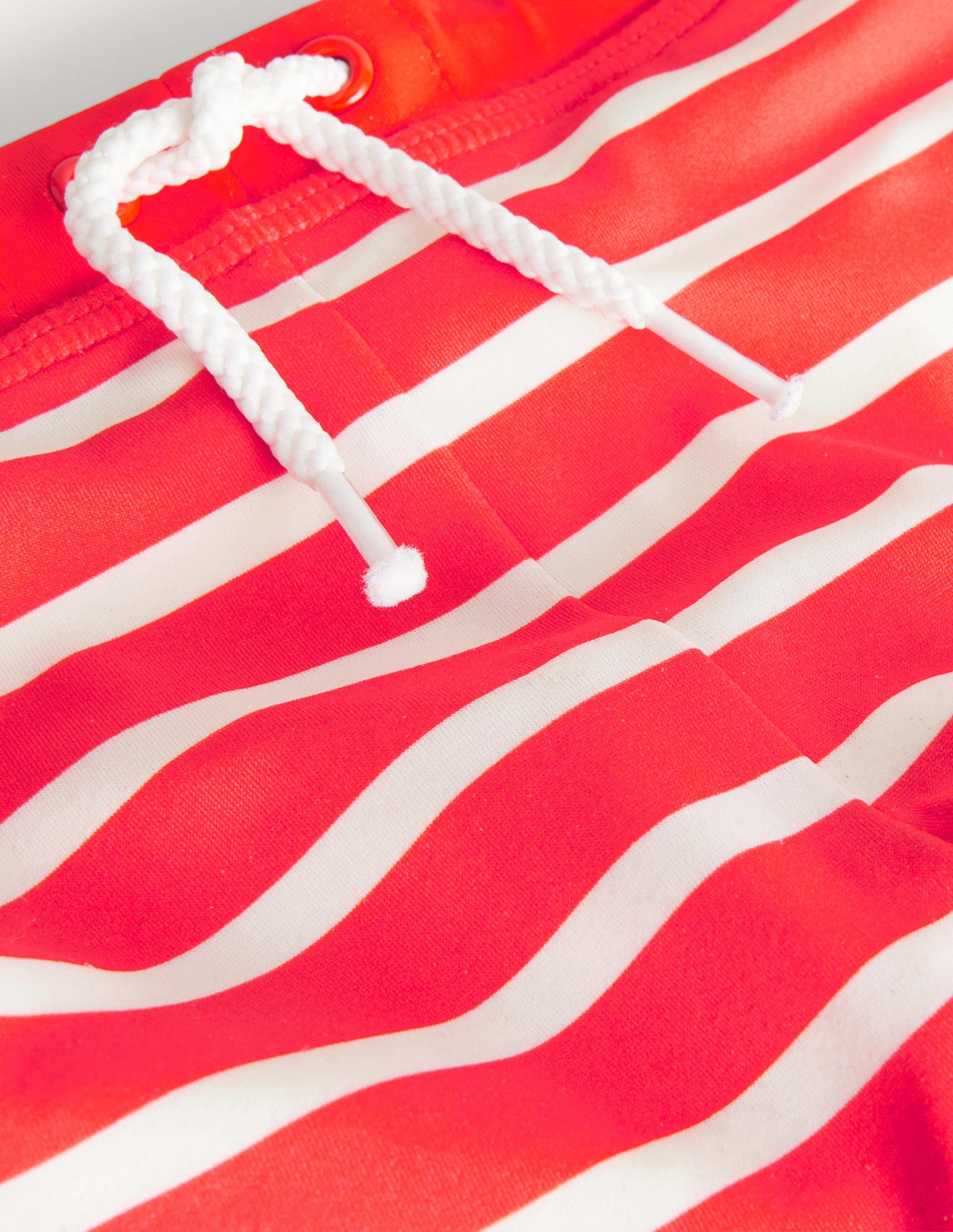 Swim Trunks B1815-Strawberry Tart & Ivory Stripe-3