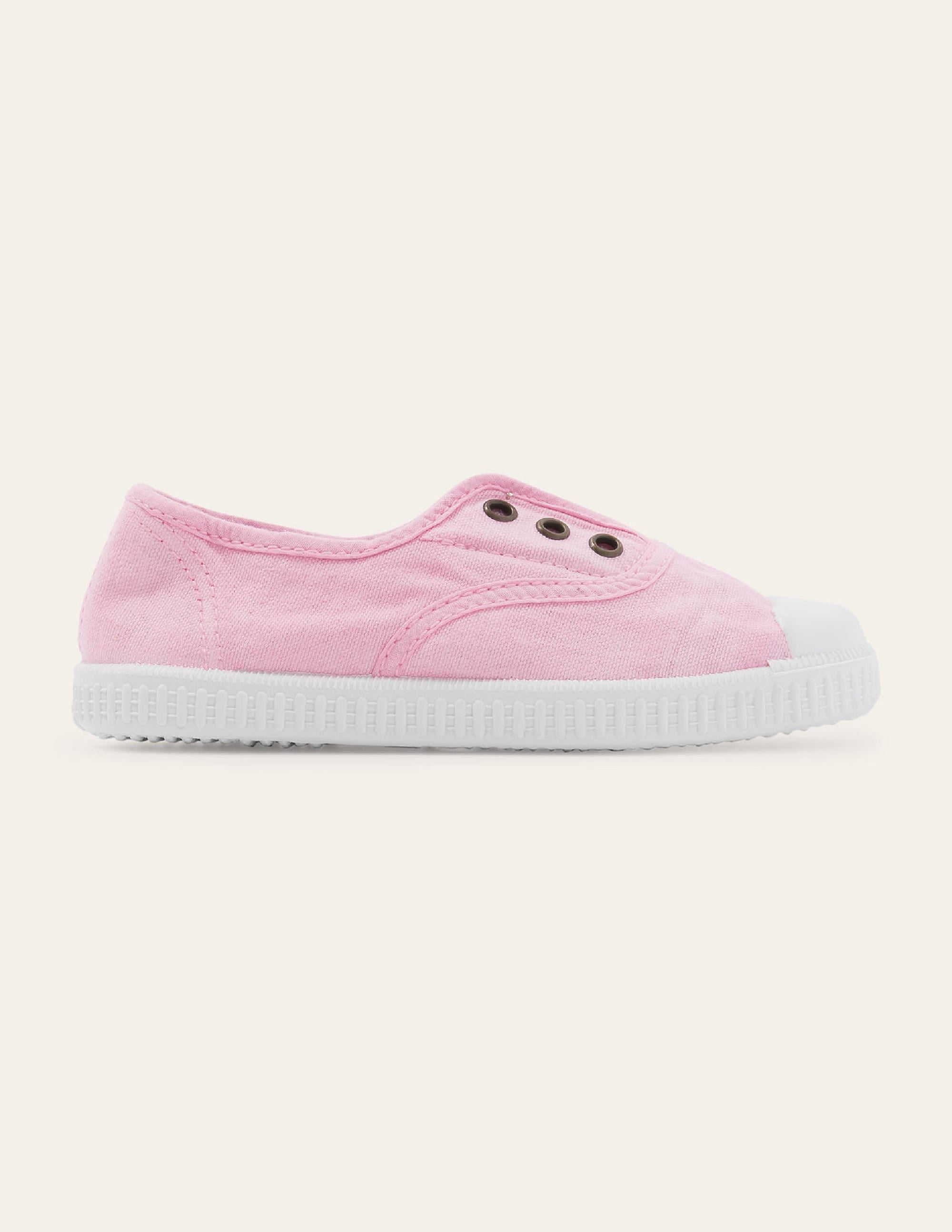 Laceless Canvas Pull-ons-Cameo Pink - Image 1