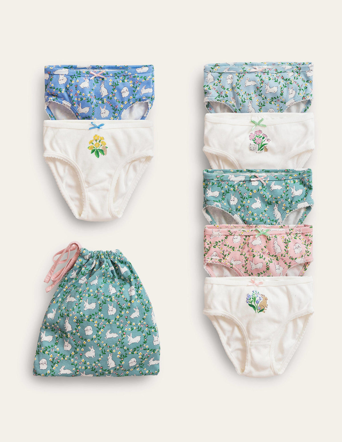 Underwear 7 Pack-Ivory Magical Unicorn - Image 1