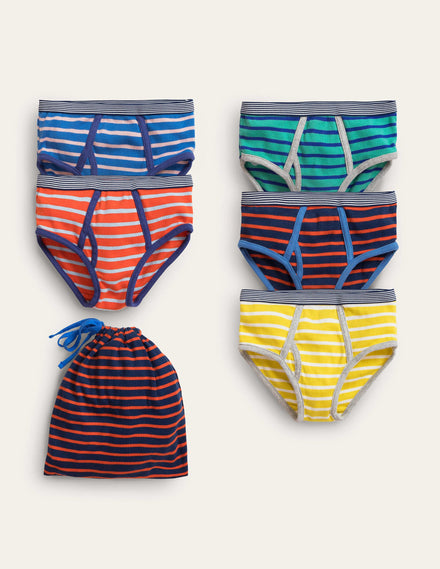 Boxers 5 Pack-Multi Stripe