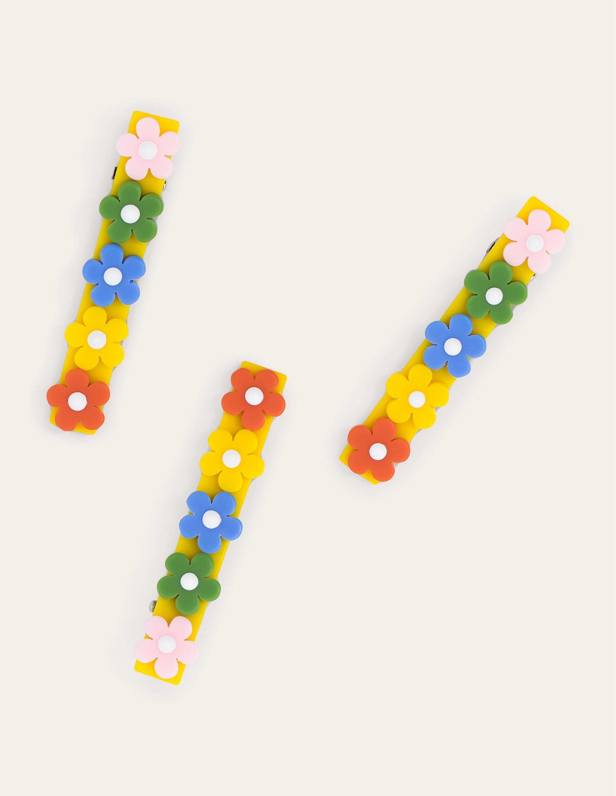 3 Pack Hair Clips-Multi - Image 1