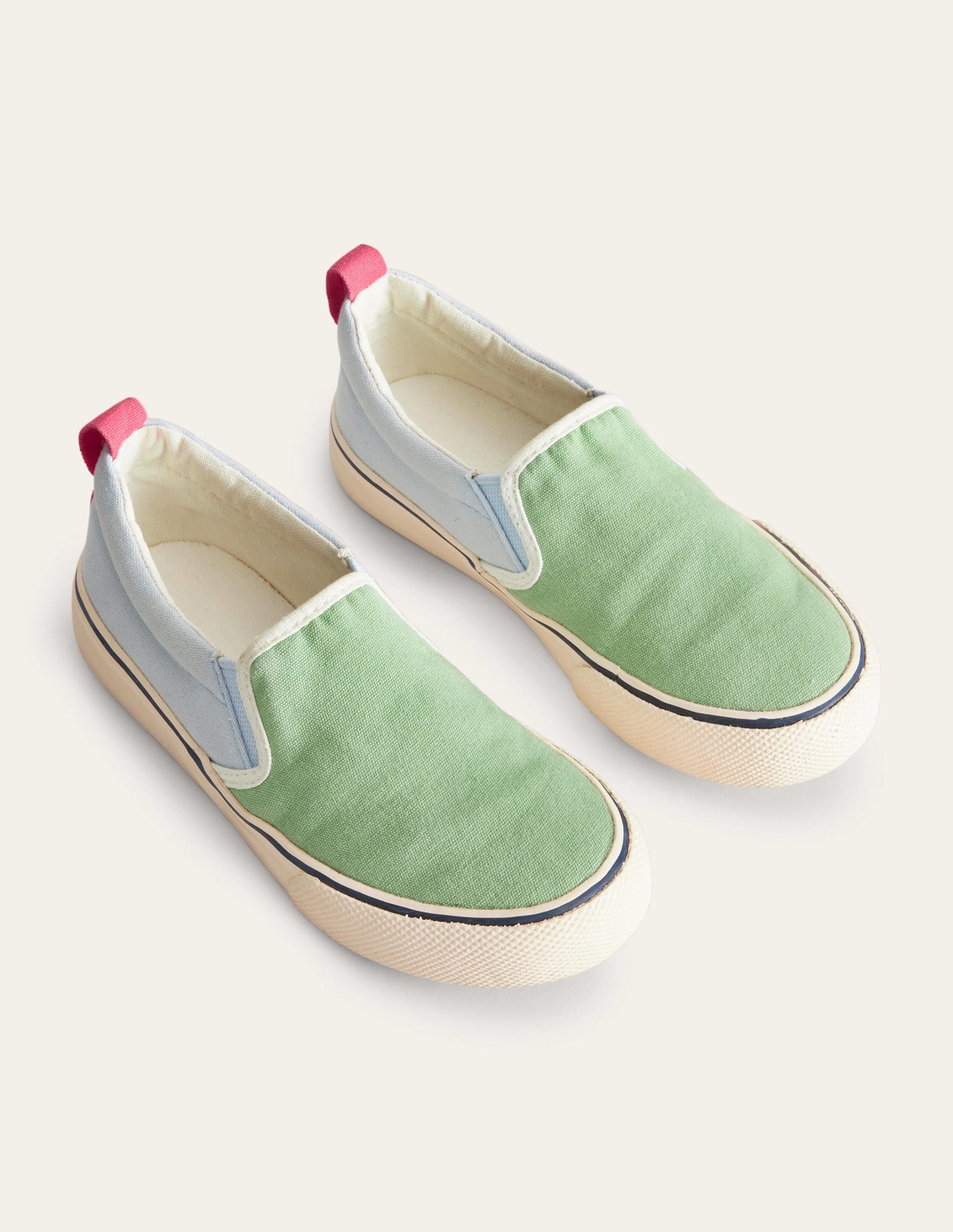 Canvas Slip Ons-Multi - Image 2