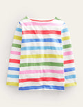 Fun Breton-Painterly Rainbow Stripe