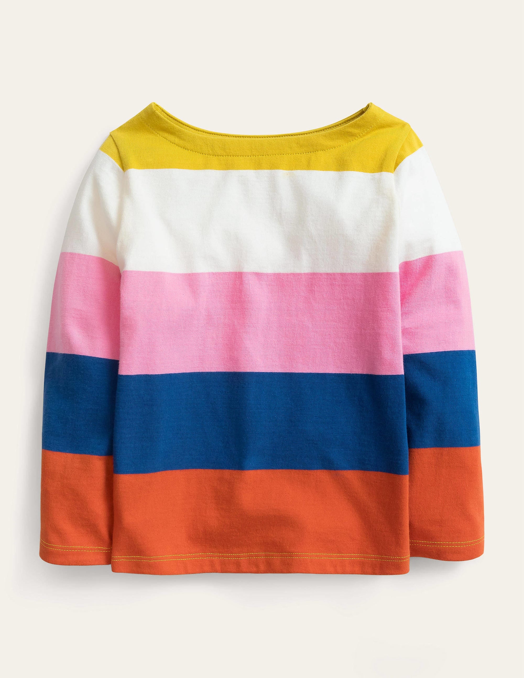 Fun Breton-Cherry Blossom Rainbow Stripe - Image 1