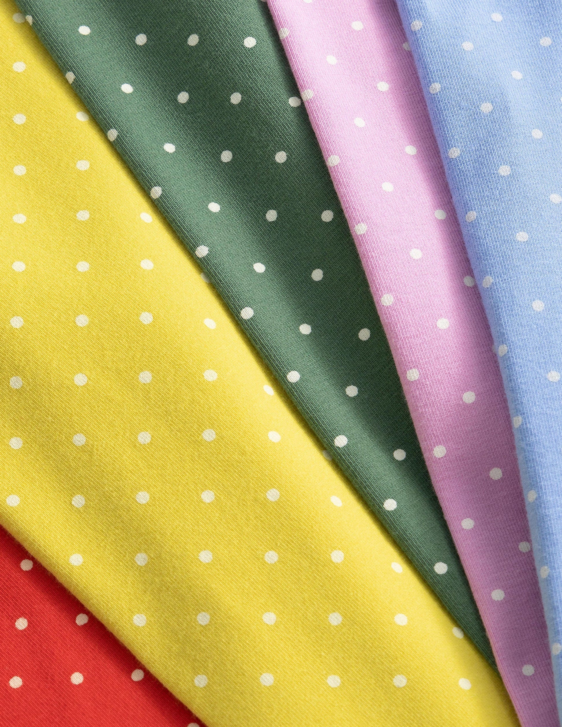 5-Pack Cropped Leggings-Multi Spot-3