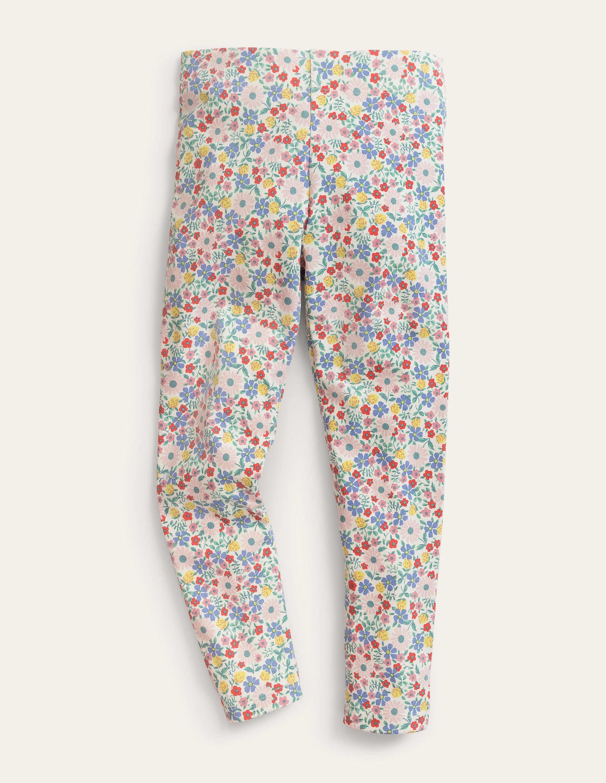 Fun Leggings-Vanilla Pod Floral-1
