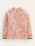Patterned Rash Guard-Spring Time Floral