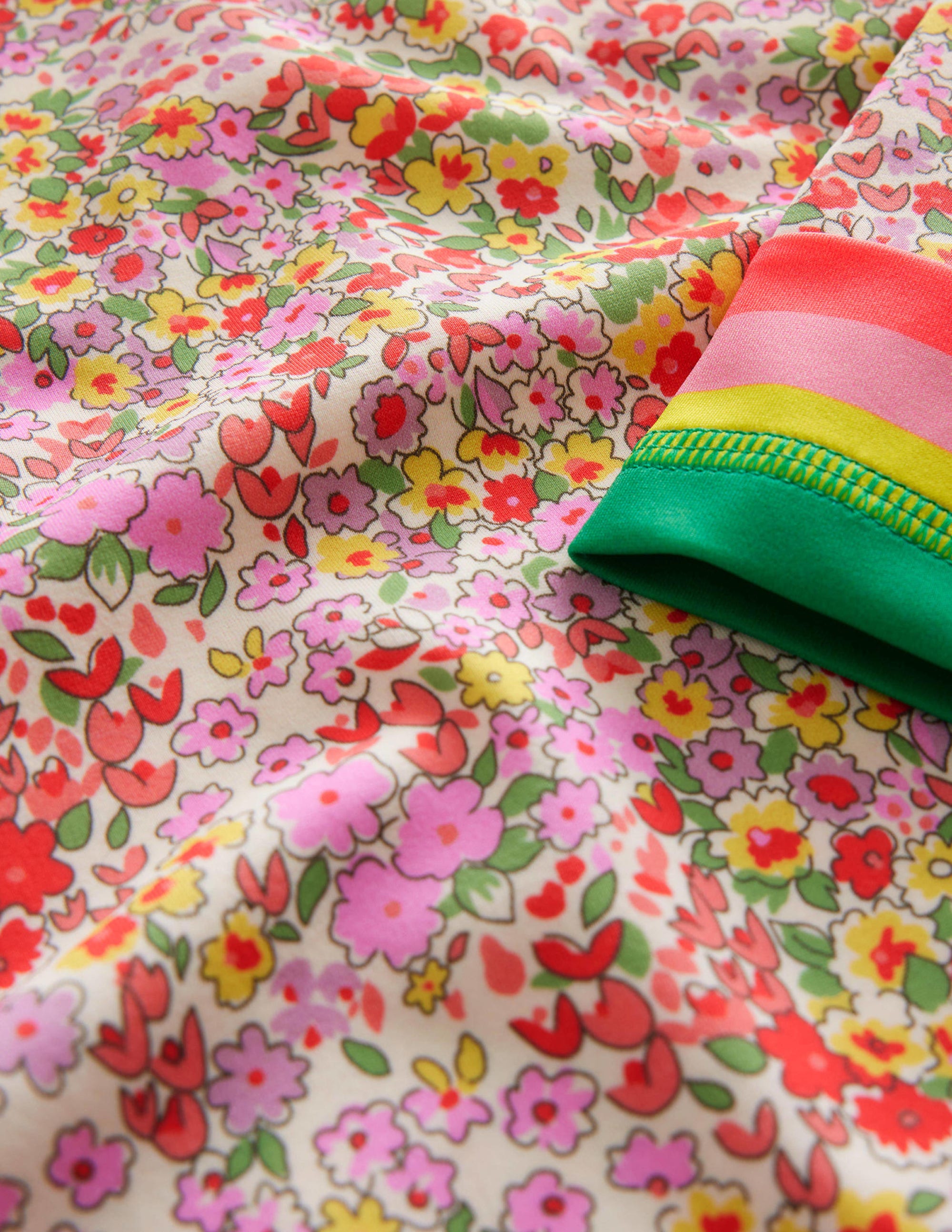 Patterned Rash Guard-Spring Time Floral - Image 3