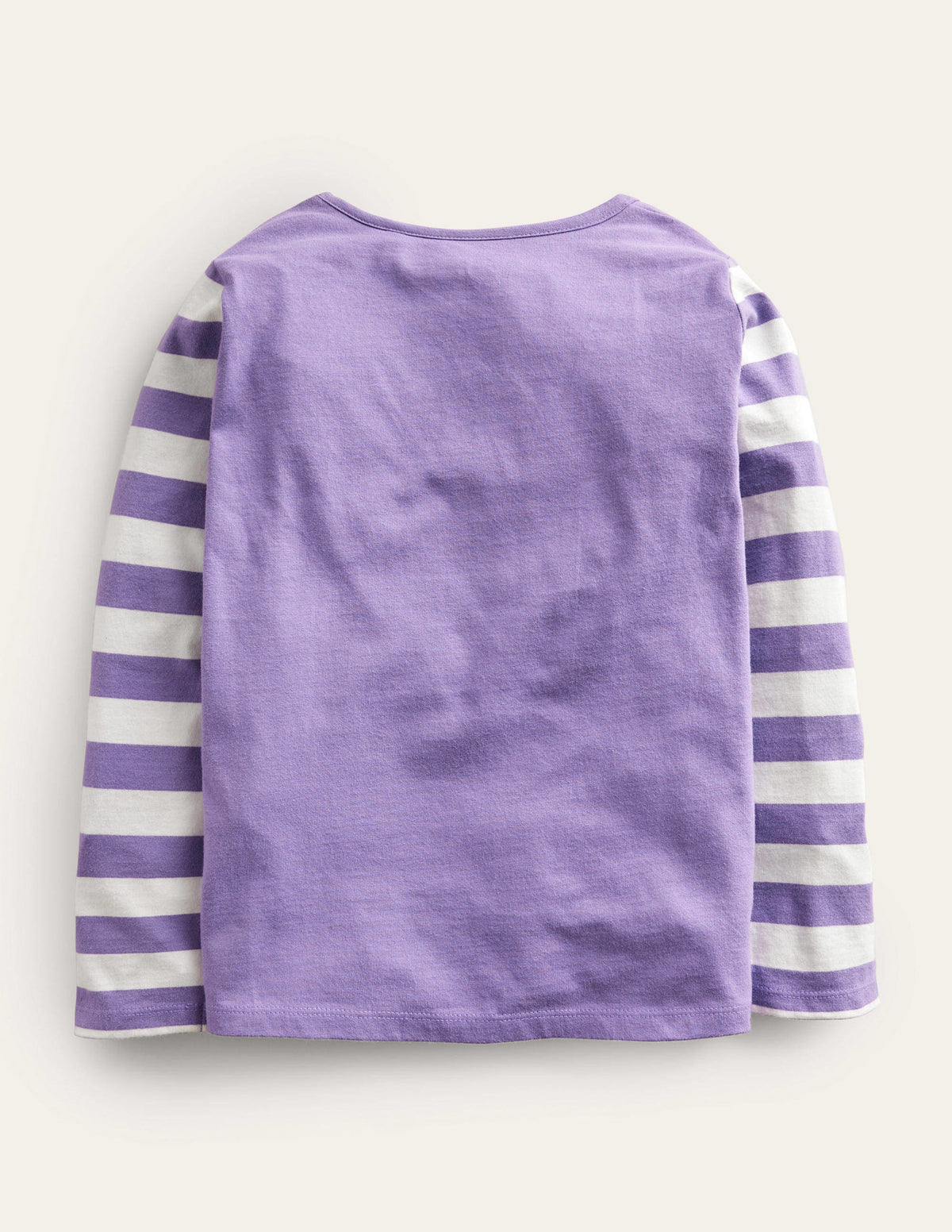 Graphic Rainbow T-shirt-Purple Love Our Planet-2