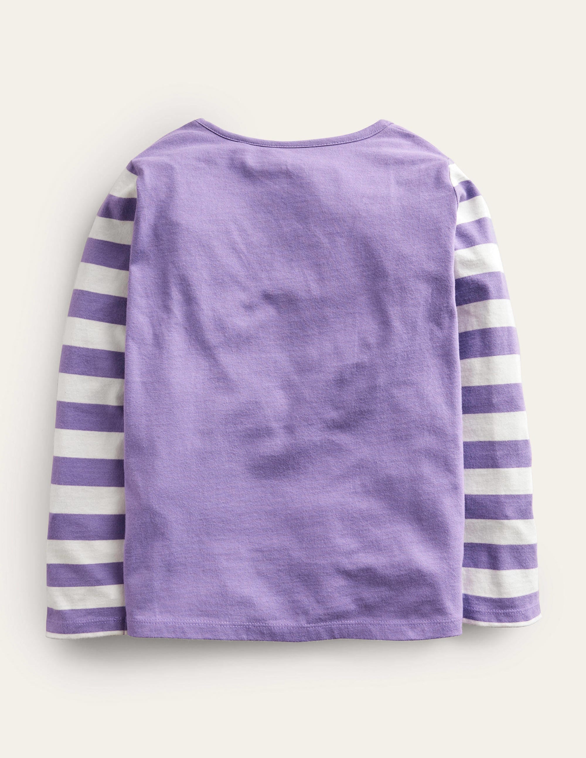 Graphic Rainbow T-shirt-Purple Love Our Planet - Image 2