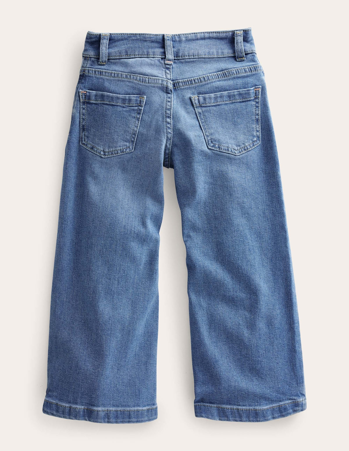 Straight Leg Flare Jean-Light Denim - Image 2