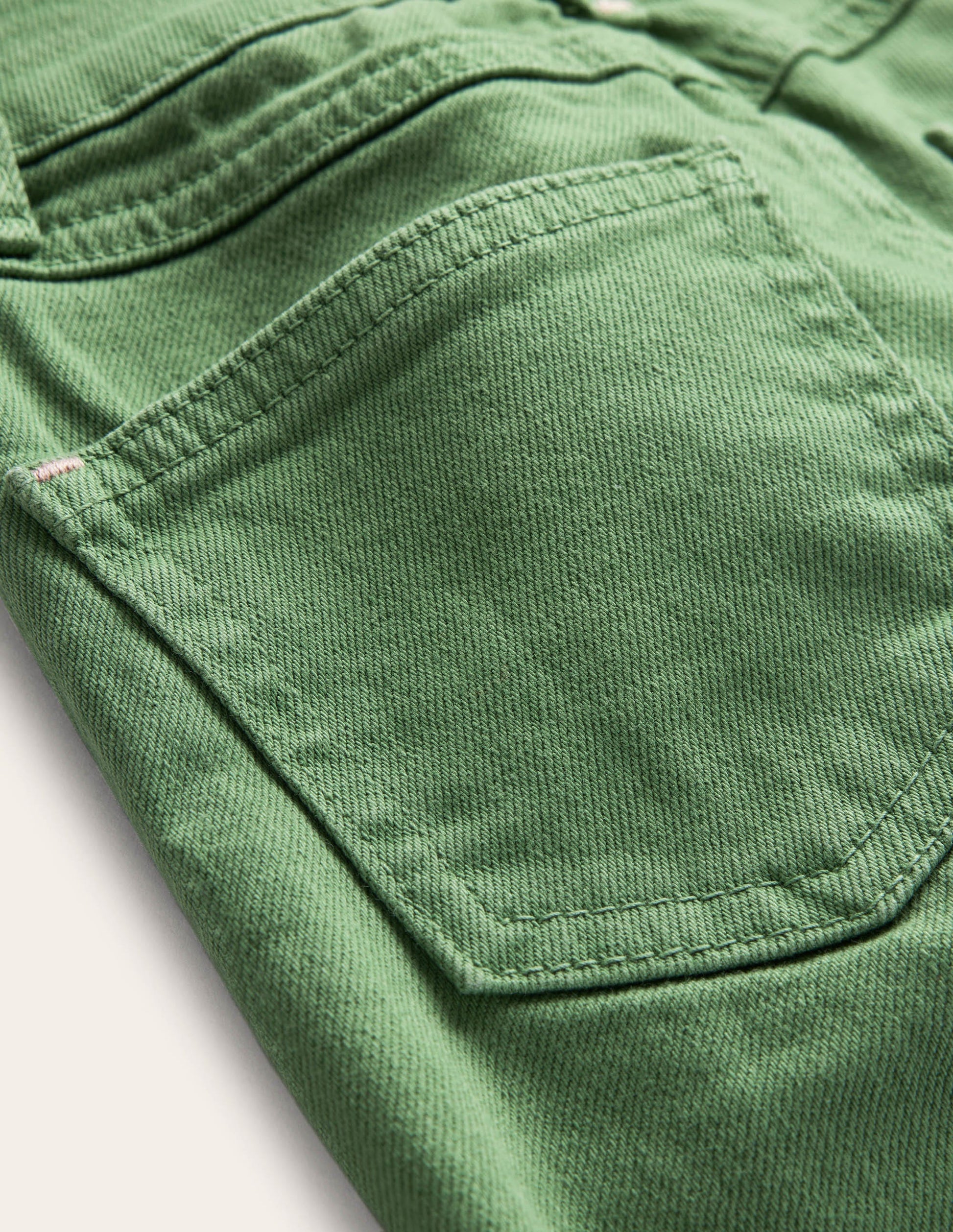 Kick Flare Jean-Deep Grass Green-3