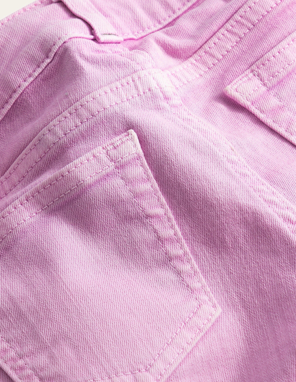 Kick Flare Jean-Lilac Pink - Image 3