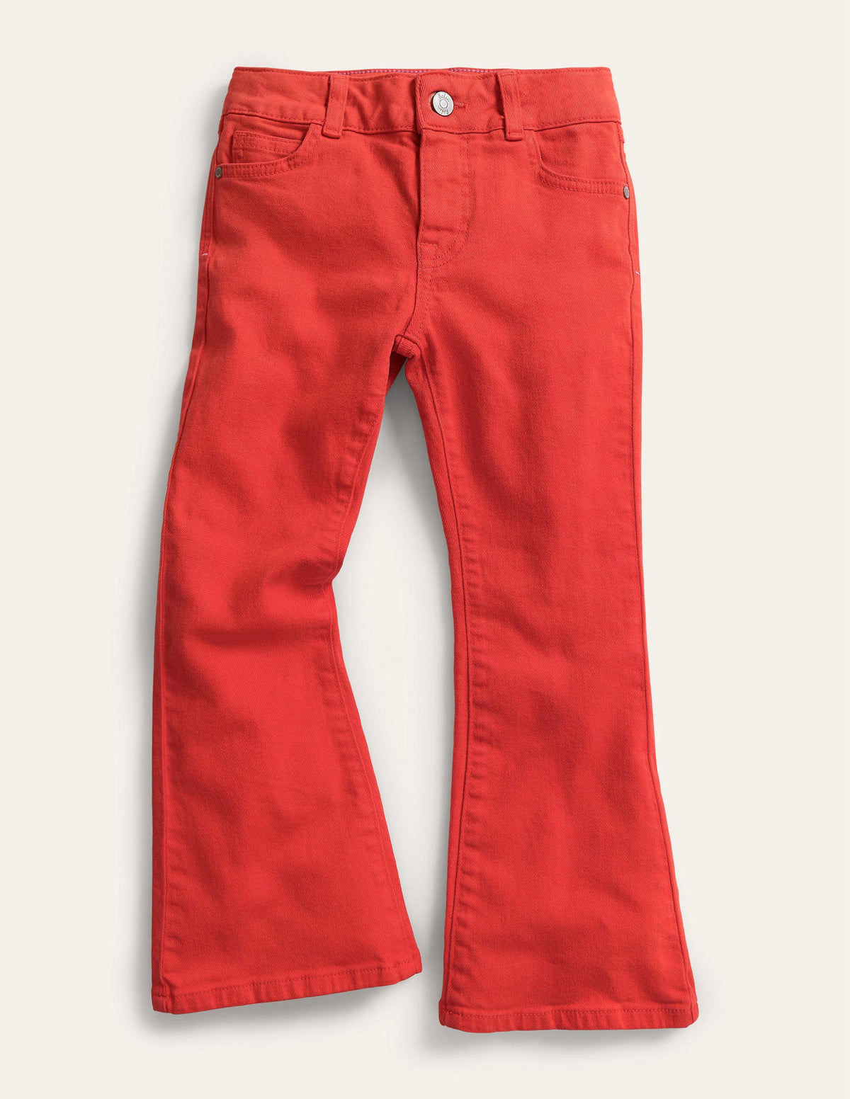 Kick Flare Jean-Mandarin Red - Image 1