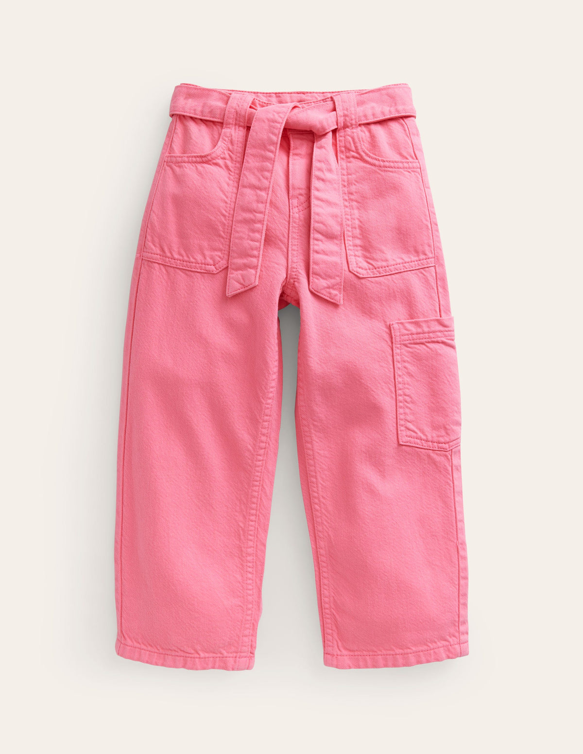 Tie Waist Cargo Pants-Winsome Orchid-1