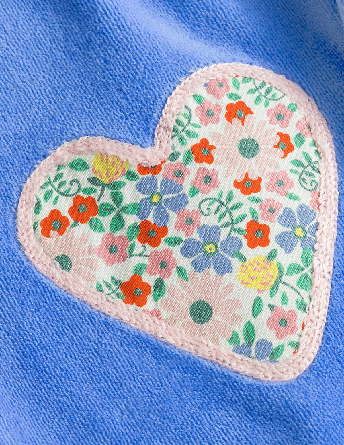 Fun Joggers-Blue Marl Hearts-3