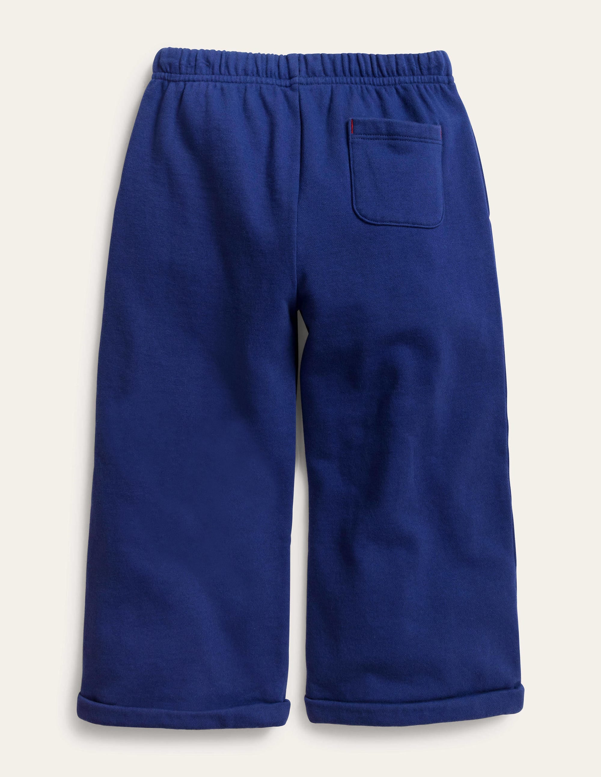 Wide Leg Embroidered Pants-Starboard Blue - Image 2