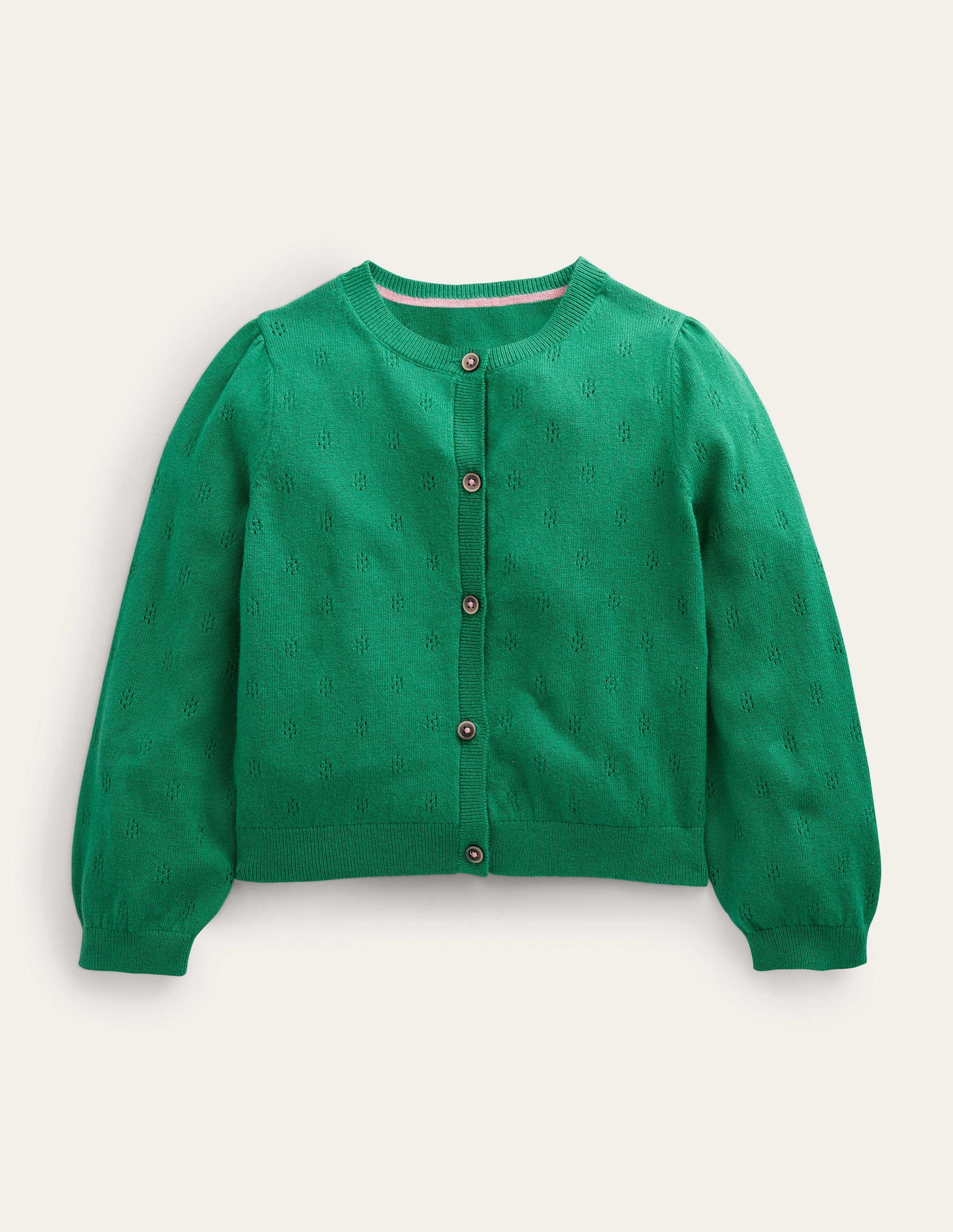 Cotton Cashmere Cardigan-Shady Glade-1