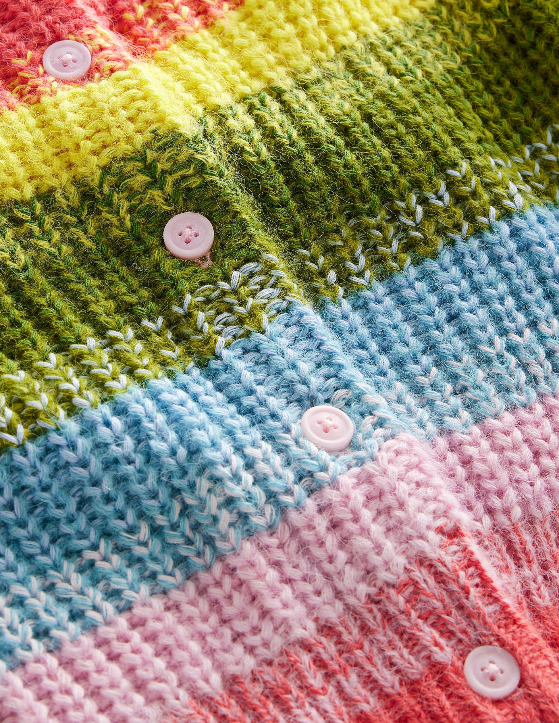 Ombre Rainbow Cardigan-Multi-3