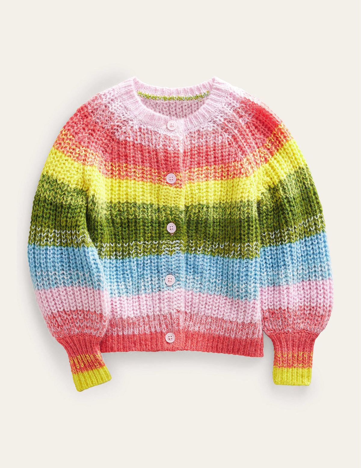 Ombre Rainbow Cardigan-Multi - Image 1