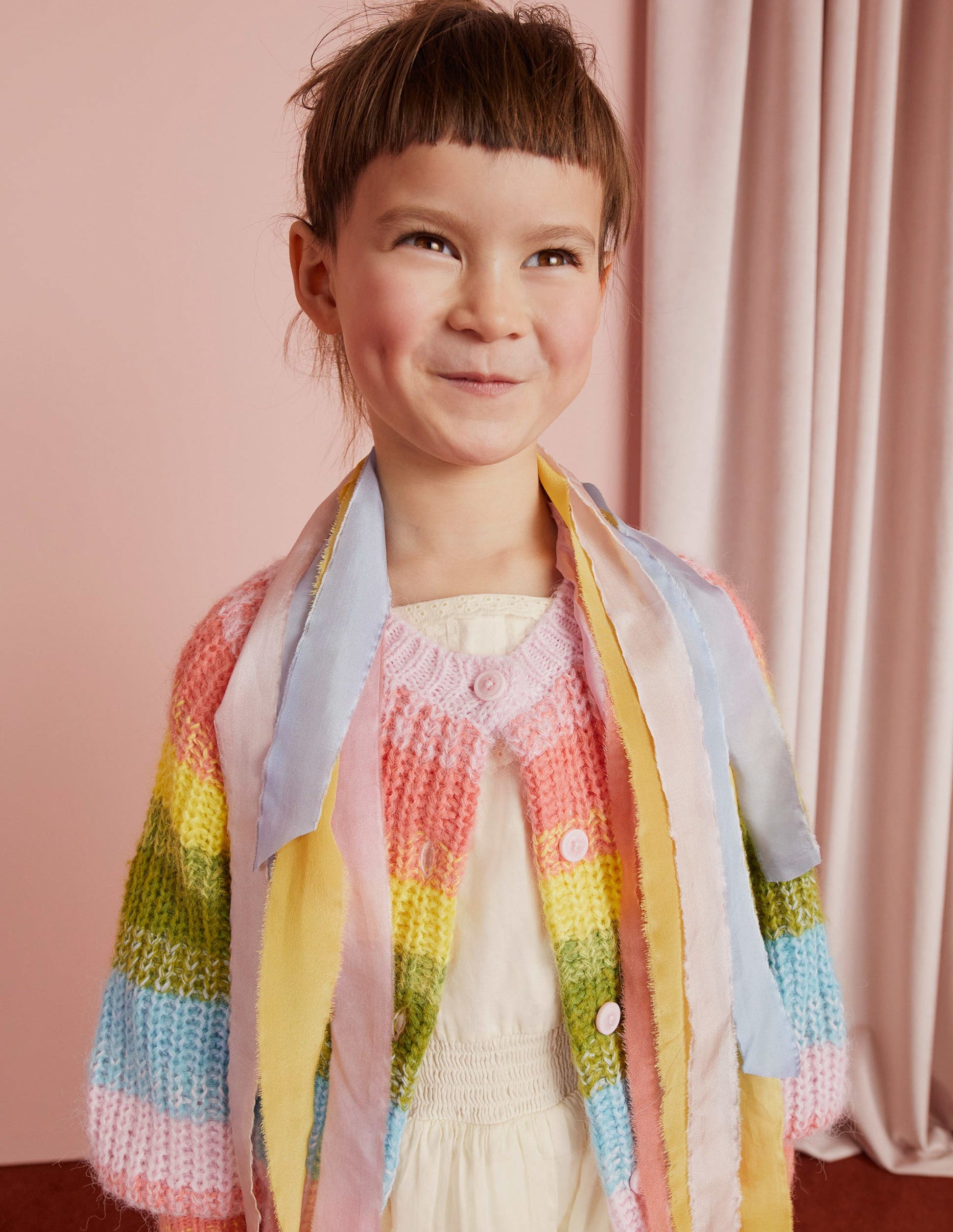 Ombre Rainbow Cardigan-Multi-6