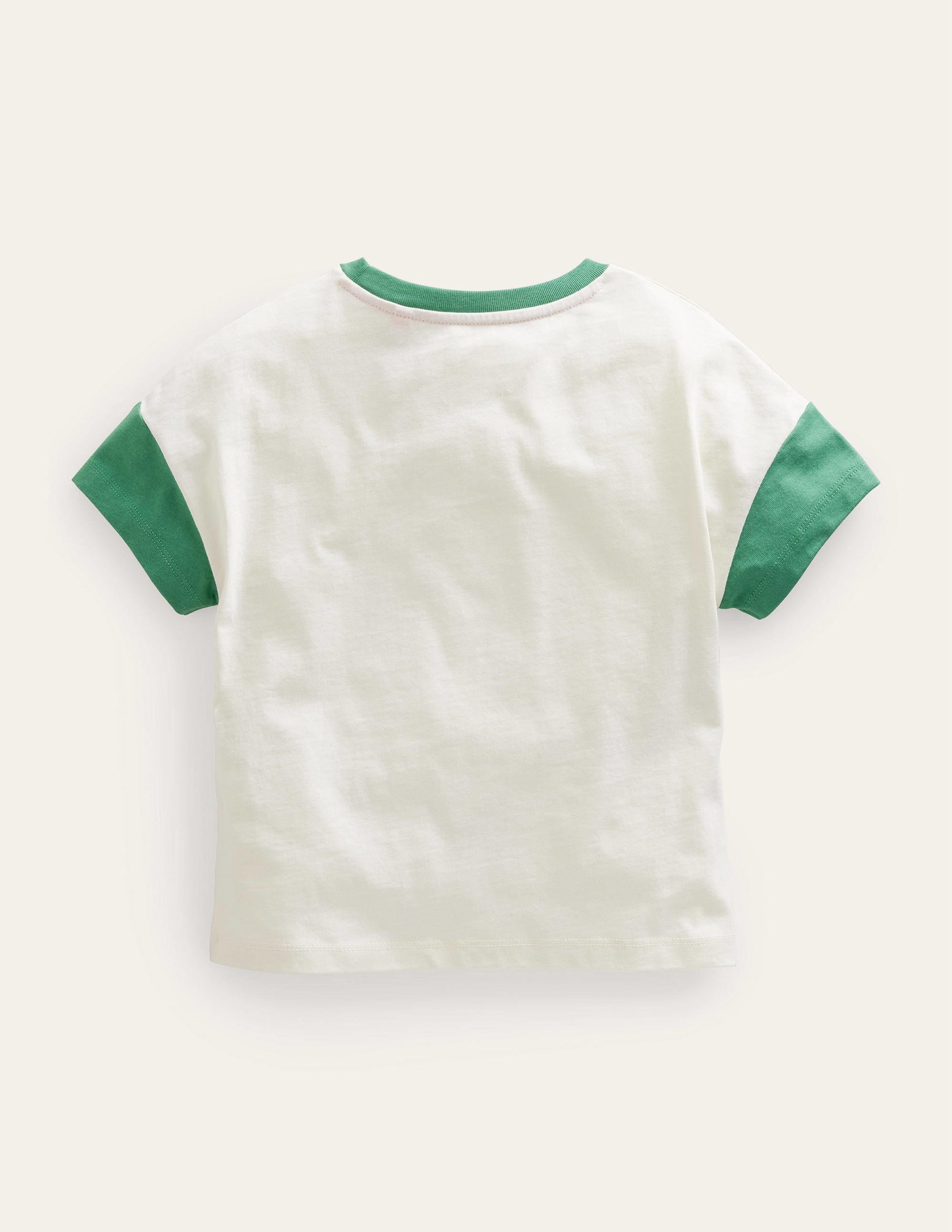 Printed Graphic T-shirt-Mountain Green Rainbow - Image 2